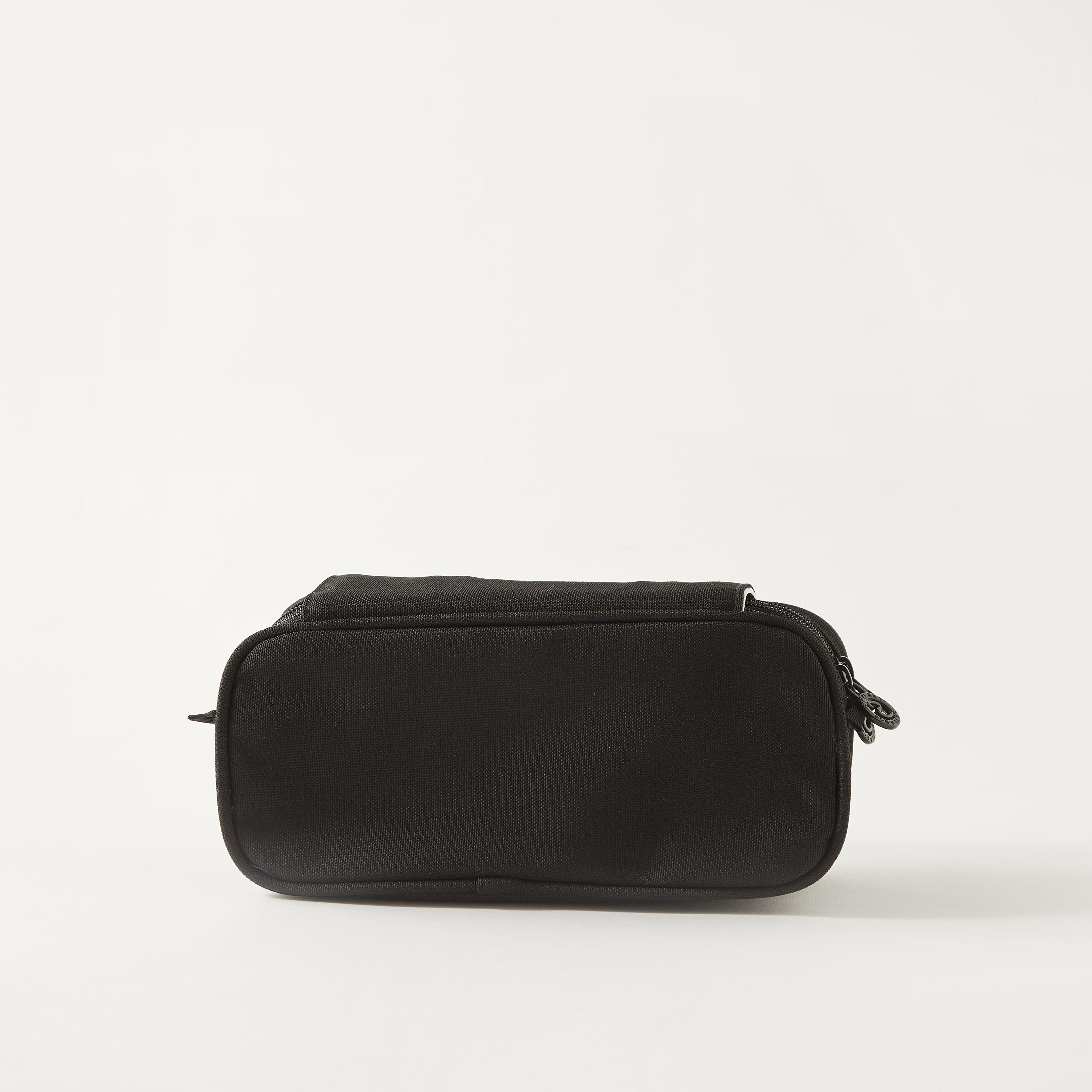 Solid 3-Compartment Pencil Case with Flap Closure-school-stationery-pencilcases-image-5