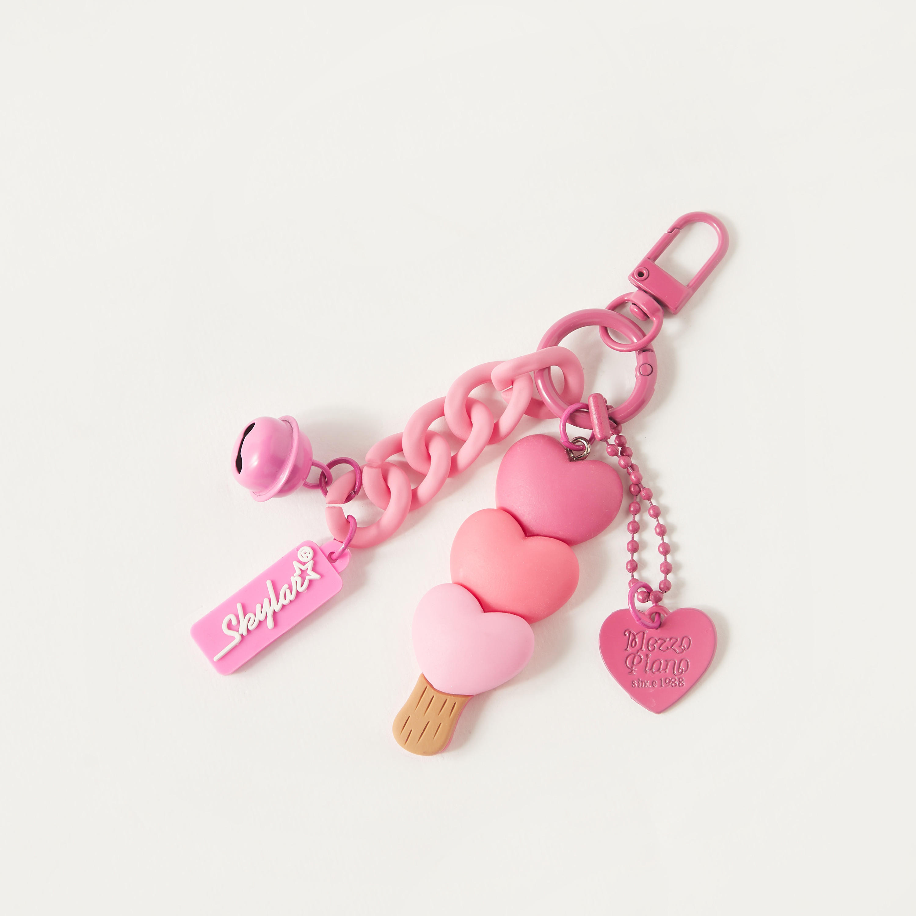Heart Charm Keychain-girls-accessories-keyringsandbagcharms-image-2