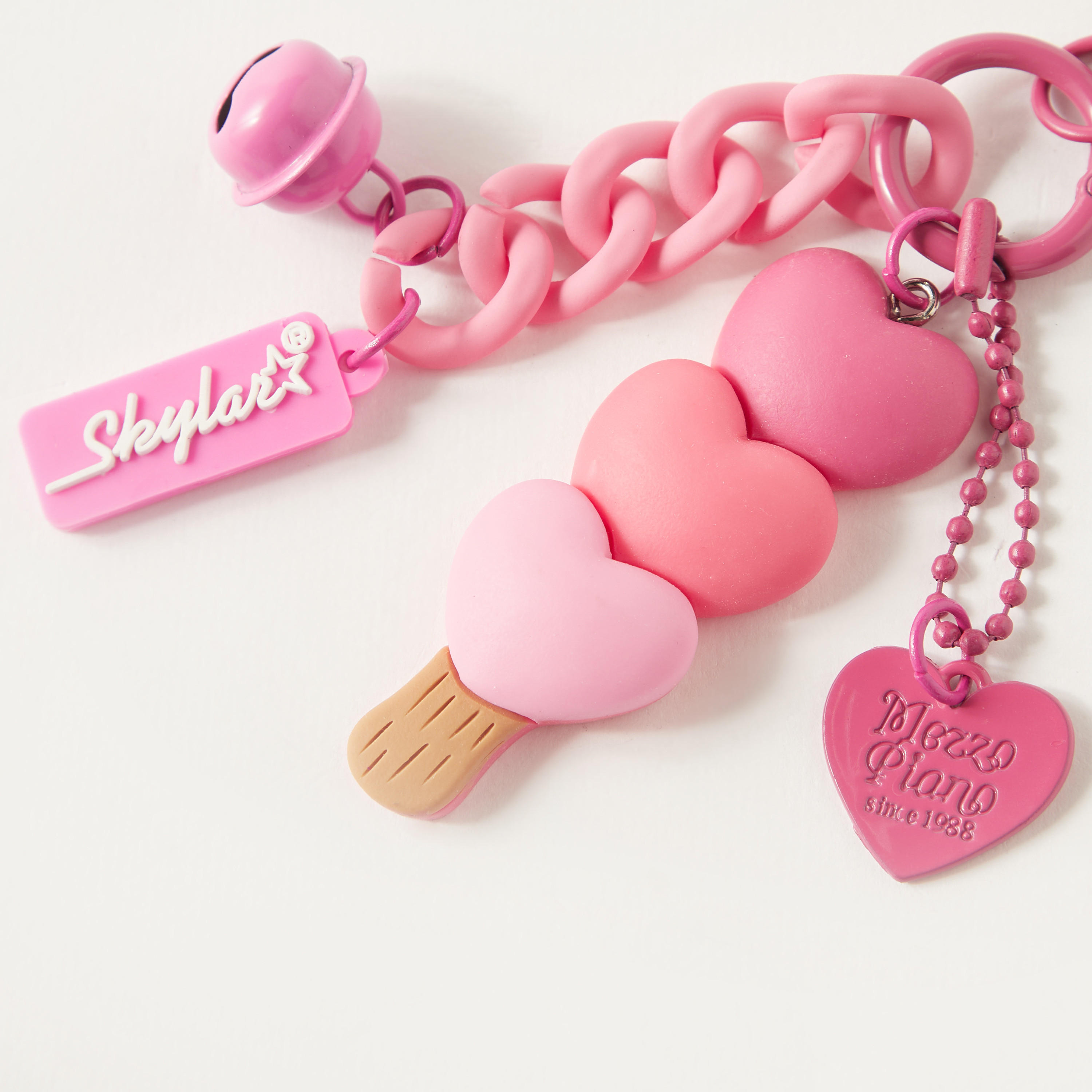 Heart Charm Keychain-girls-accessories-keyringsandbagcharms-image-3