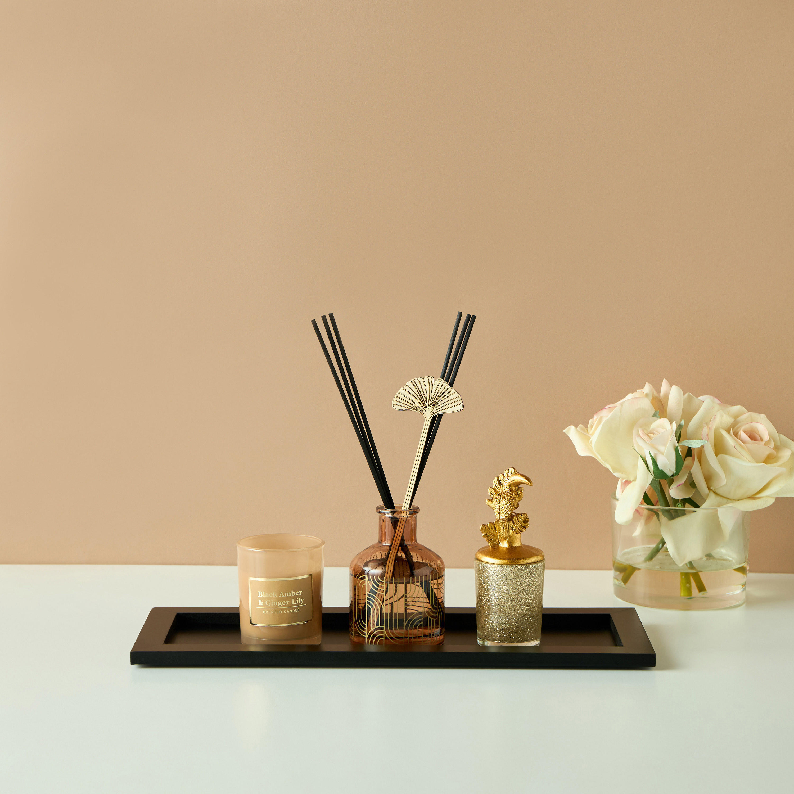Ahlam Reed Diffuser and Candle Gift Set-household-homefragrance-fragrancegiftset-image-1