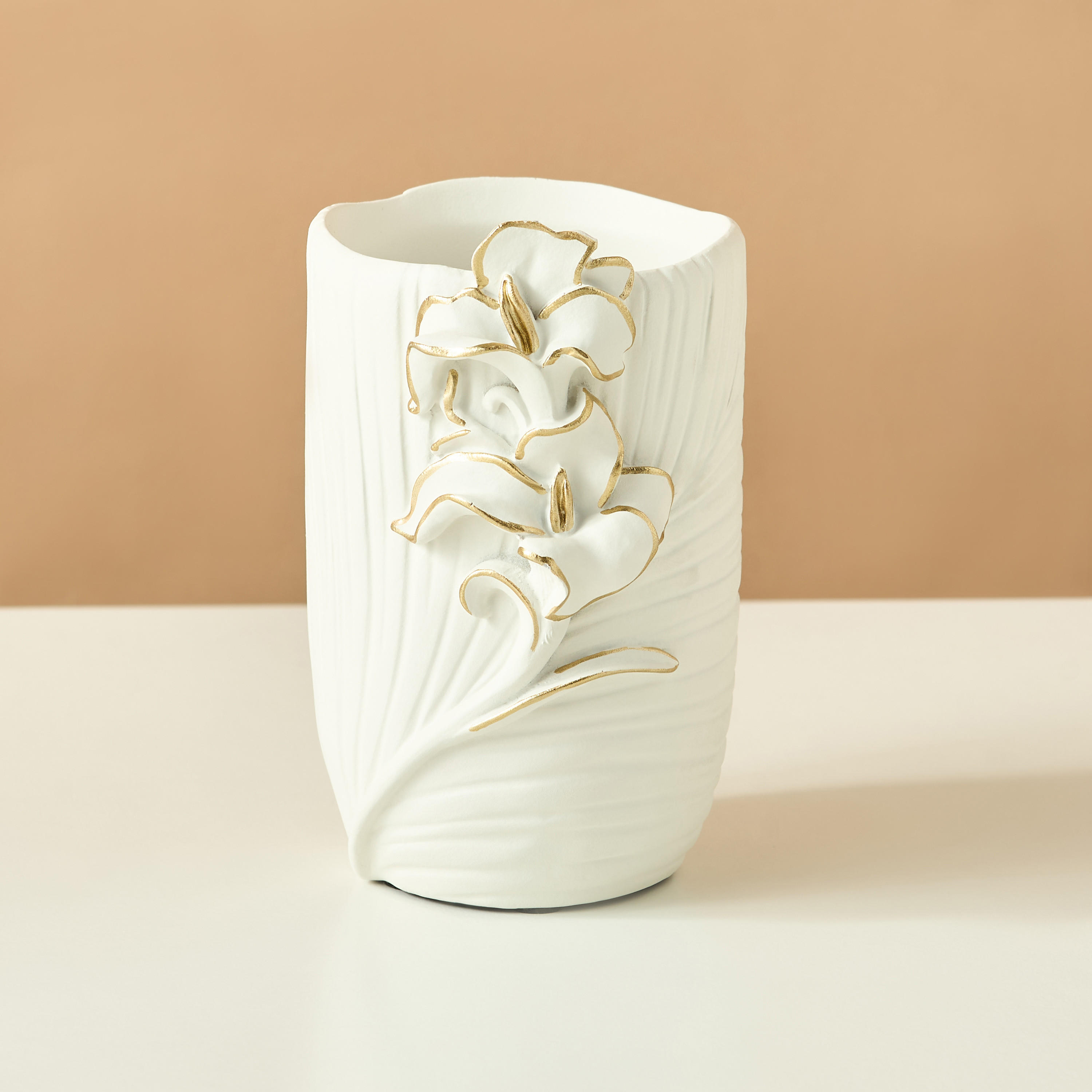 Floral Textured Tumbler-household-bathandlaundry-bathaccessories-toothbrushholdersandtumblers-image-2