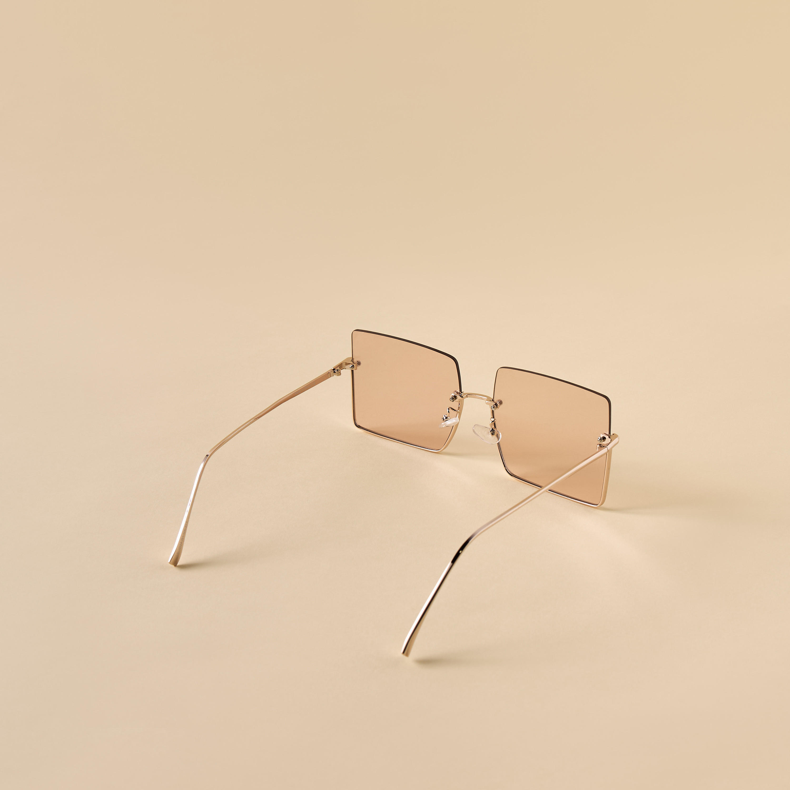 Tinted Lens Sunglasses with Nose Pads-women-sunglasses-image-3