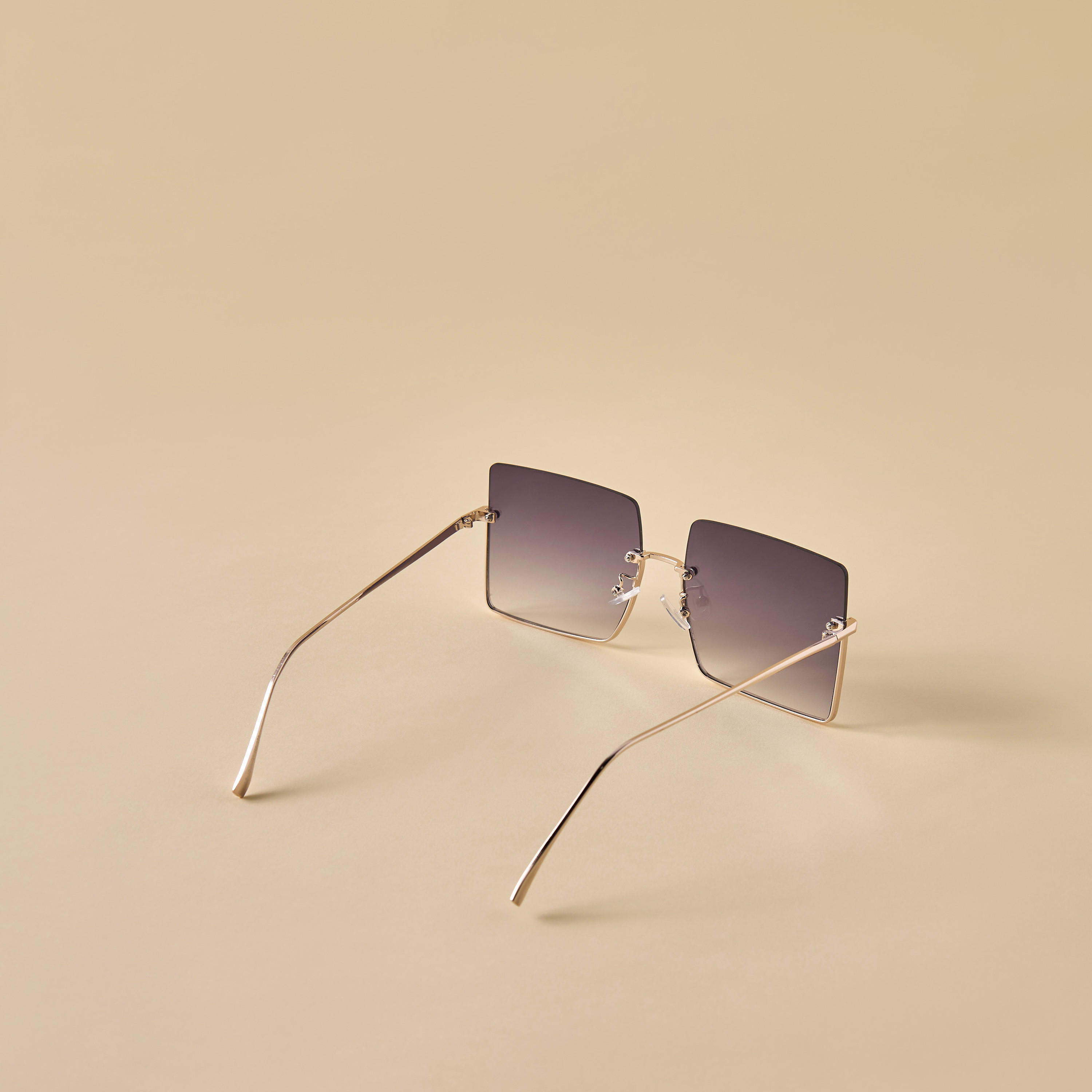 Tinted Lens Sunglasses with Nose Pads-women-sunglasses-image-3