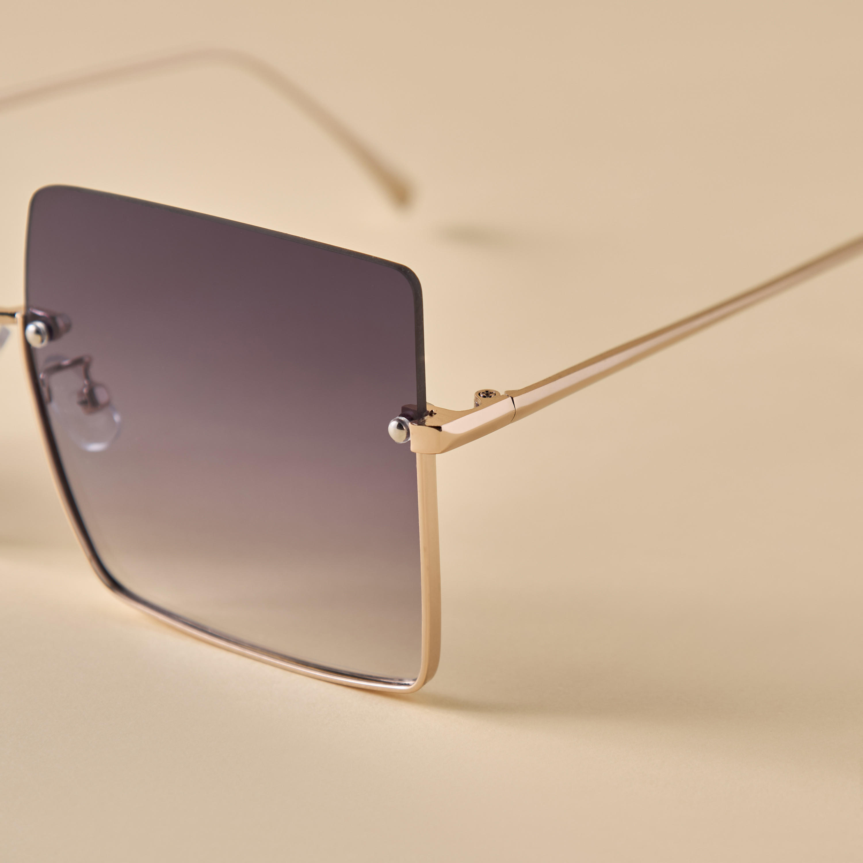 Tinted Lens Sunglasses with Nose Pads-women-sunglasses-image-4