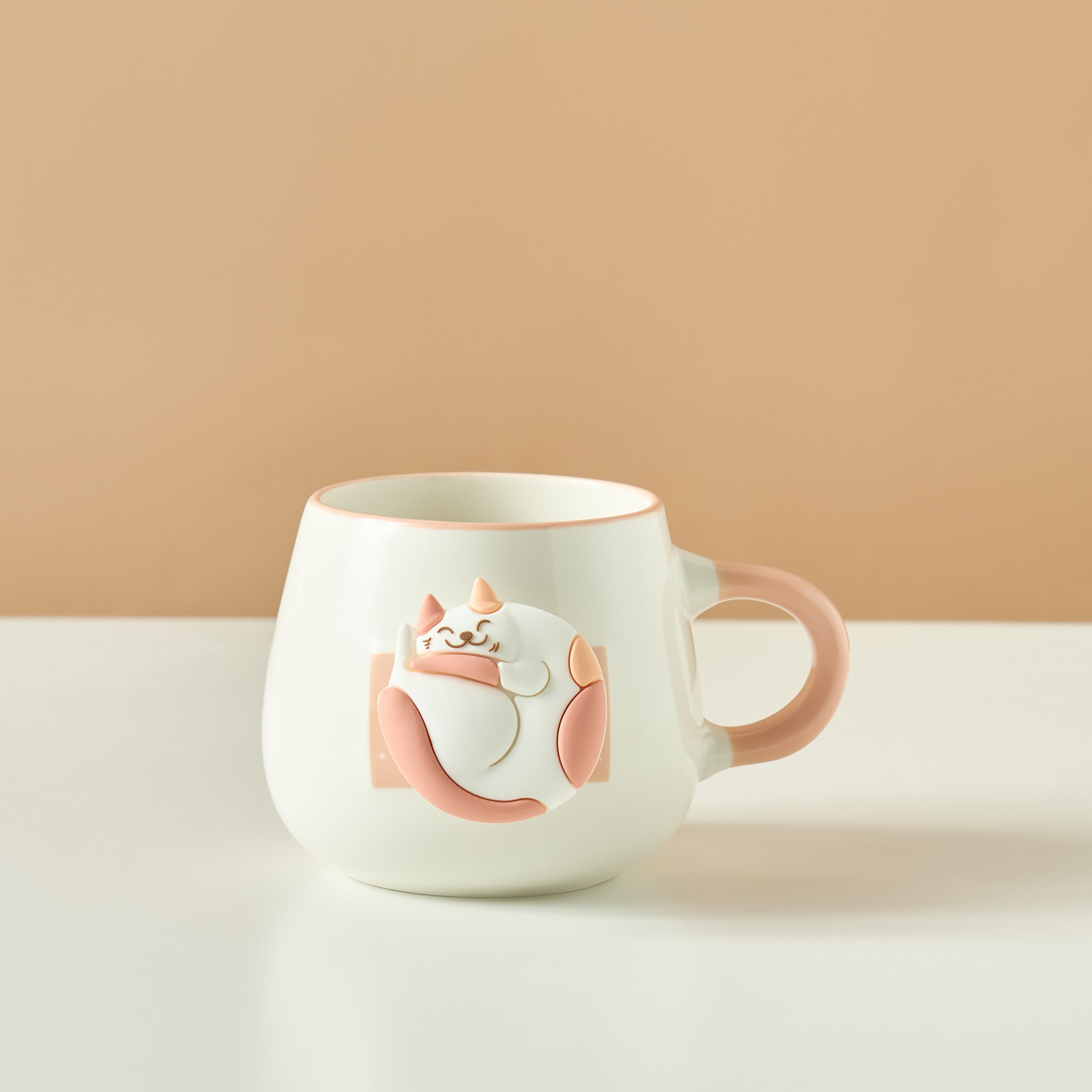 Astronaut Accent Ceramic Mug with Handle - 450 ml-household-dining-teaandcoffee-mugsandcups-image-2