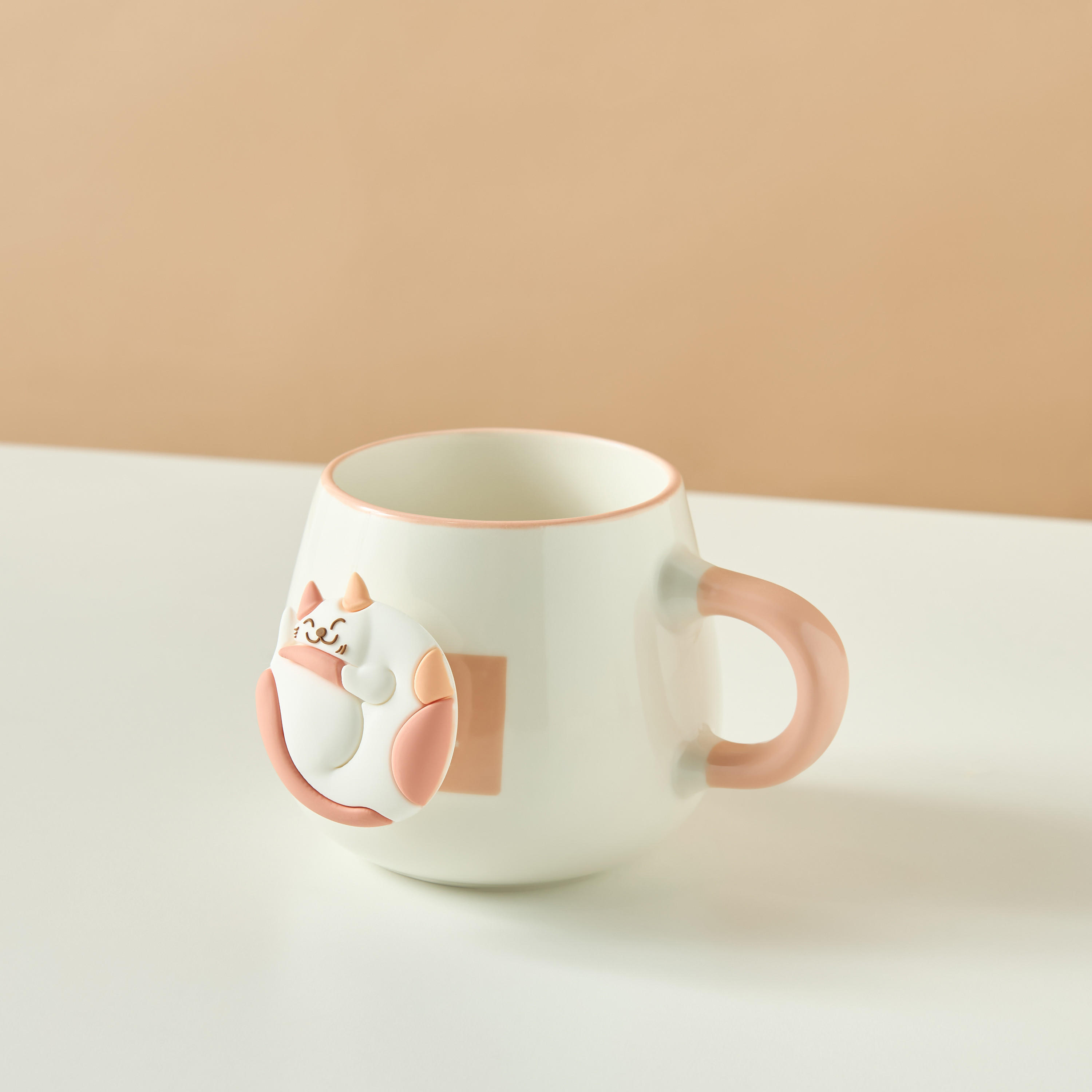 Astronaut Accent Ceramic Mug with Handle - 450 ml-household-dining-teaandcoffee-mugsandcups-image-5