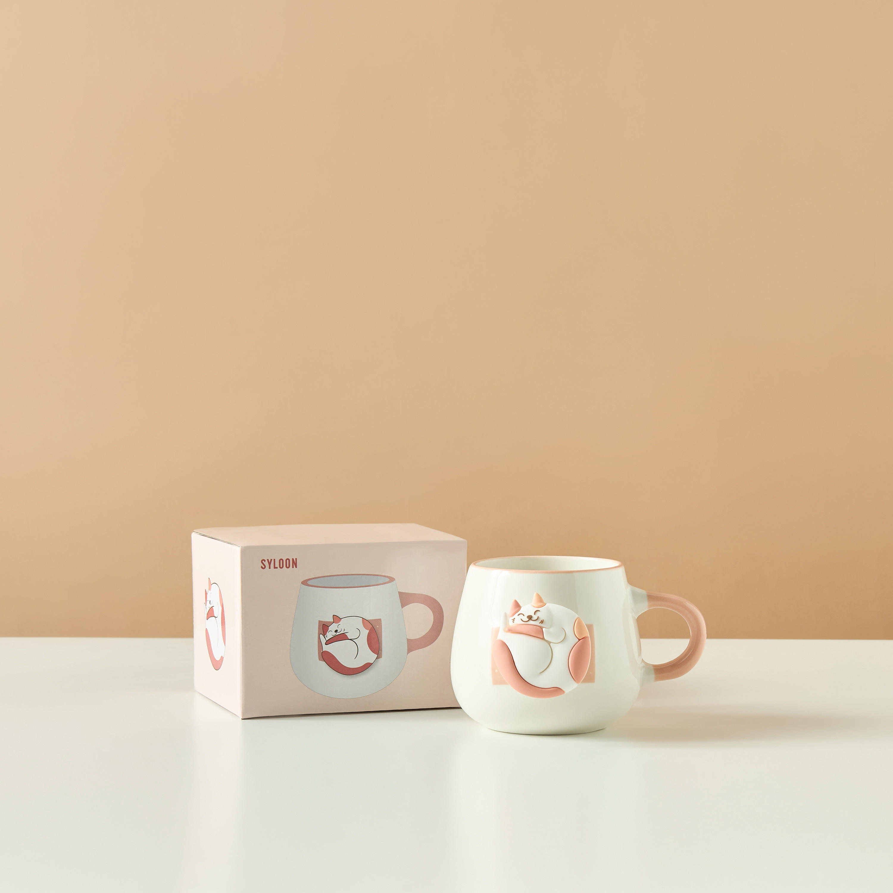 Astronaut Accent Ceramic Mug with Handle - 450 ml-household-dining-teaandcoffee-mugsandcups-image-6