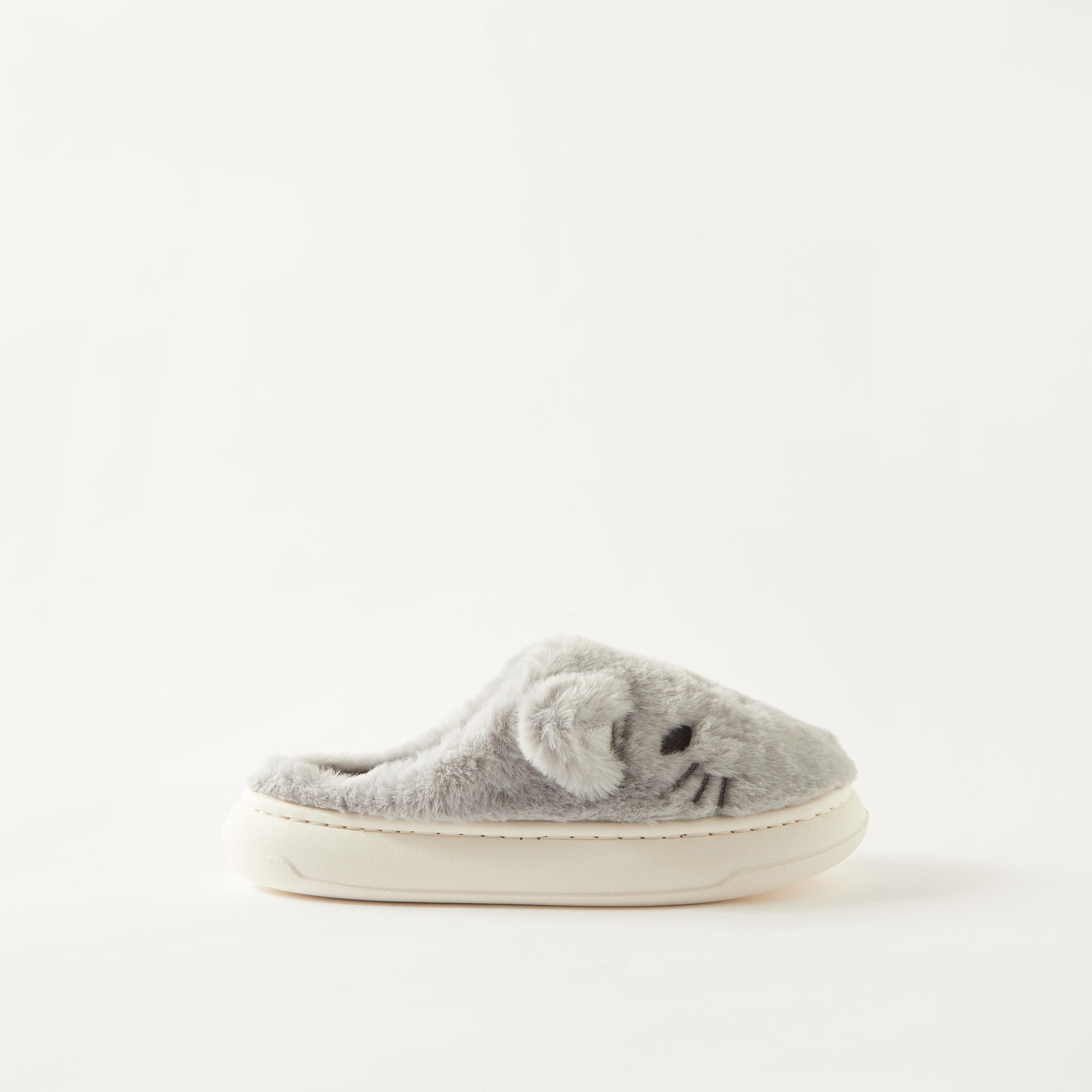 Bunny Applique Slip-On Bedroom Slippers-girls-shoes-flipflopsandslides-image-3