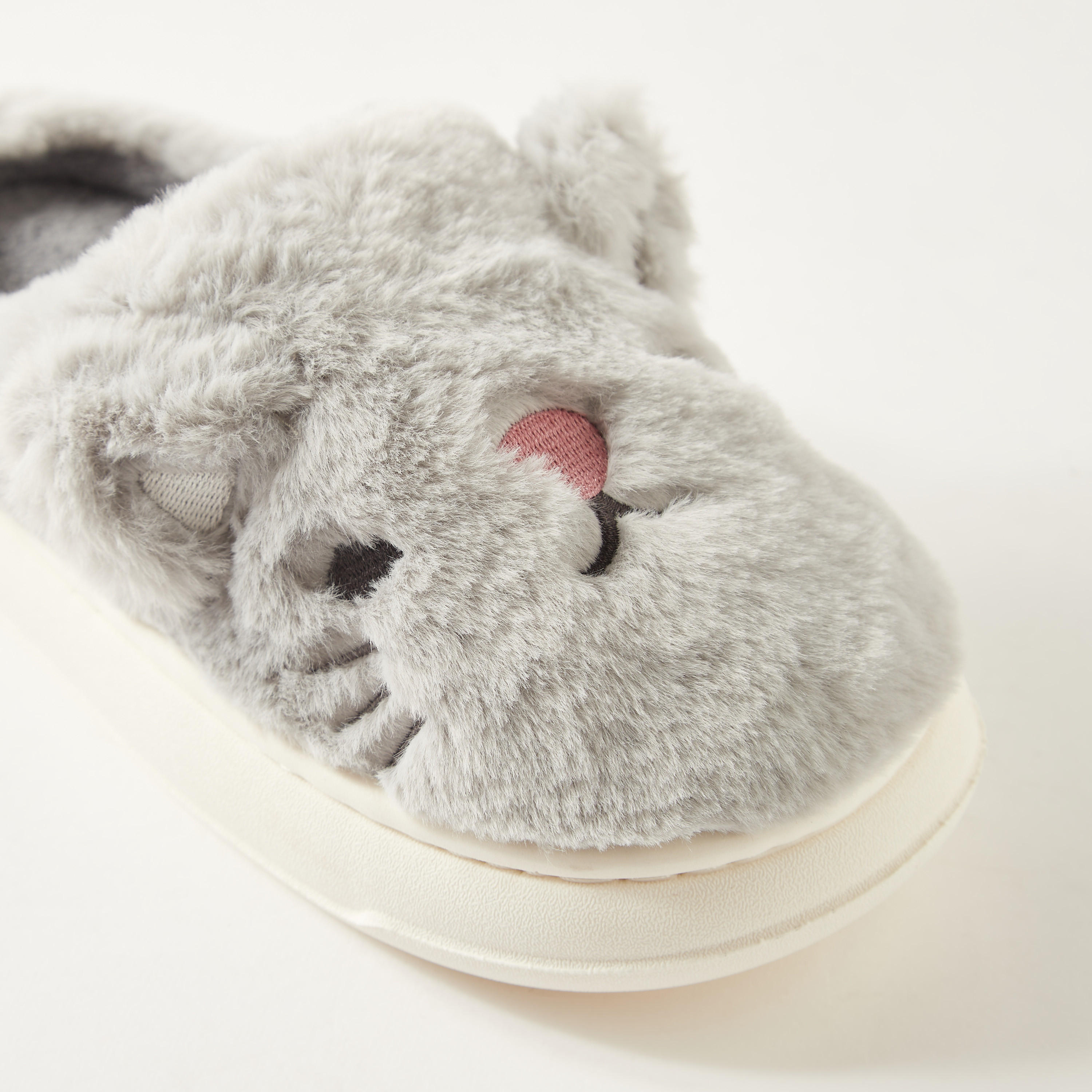 Bunny Applique Slip-On Bedroom Slippers-girls-shoes-flipflopsandslides-image-4