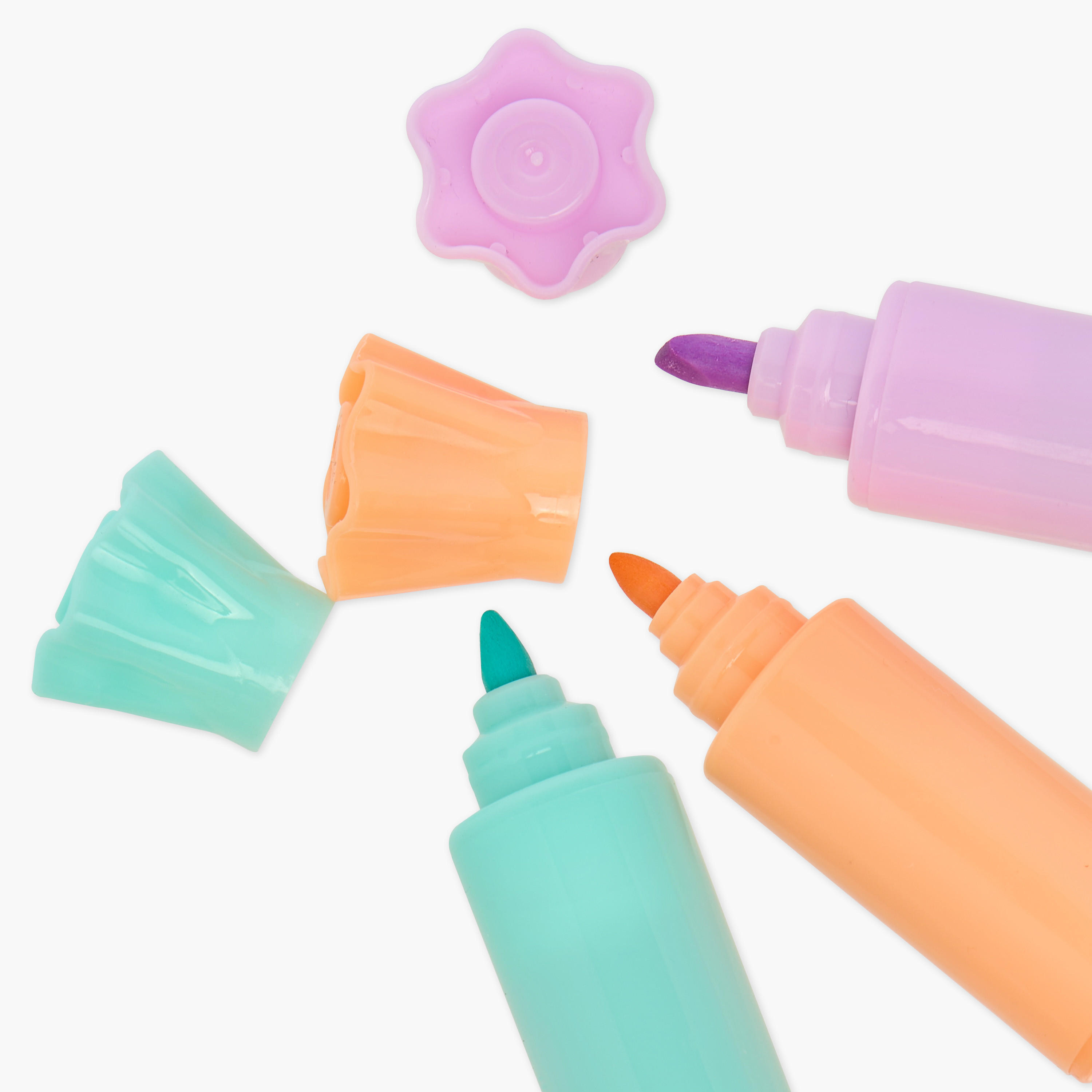 GLOO 6-Piece Candy-Shaped Highlighter Set-school-stationery-pensandpencils-image-4