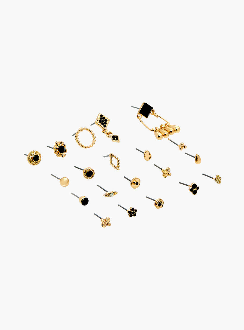 Assorted Earrings with Pushback Closure - Set of 20-women-watchesandjewellery-jewellery-earrings-image-2