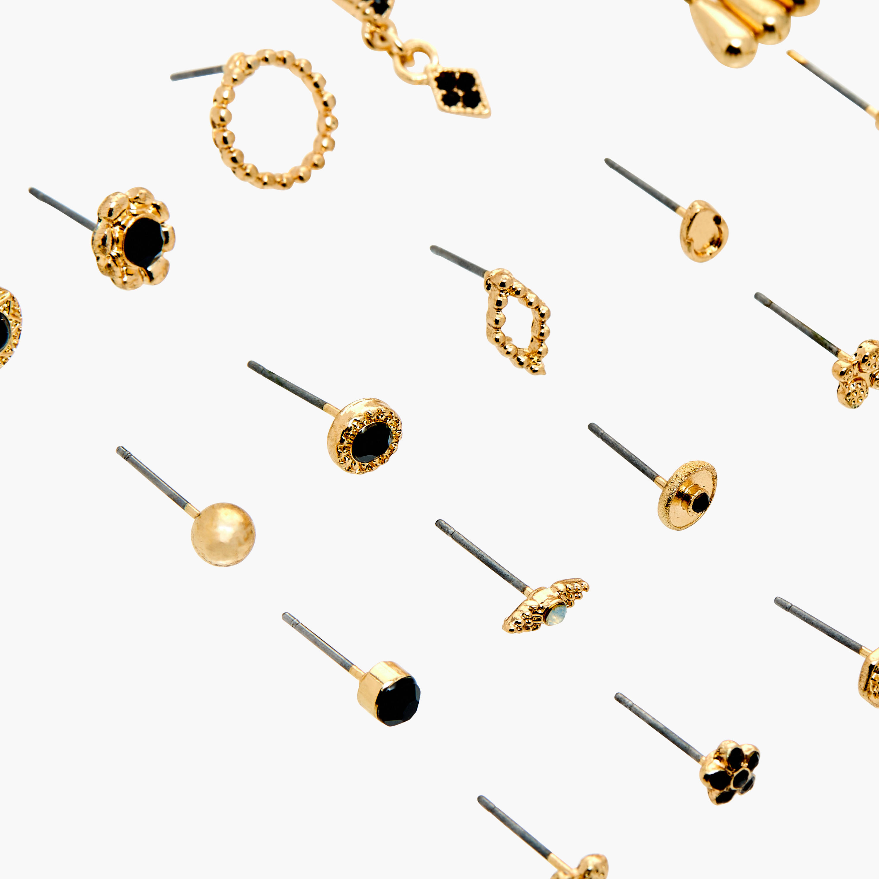 Assorted Earrings with Pushback Closure - Set of 20-women-watchesandjewellery-jewellery-earrings-image-3