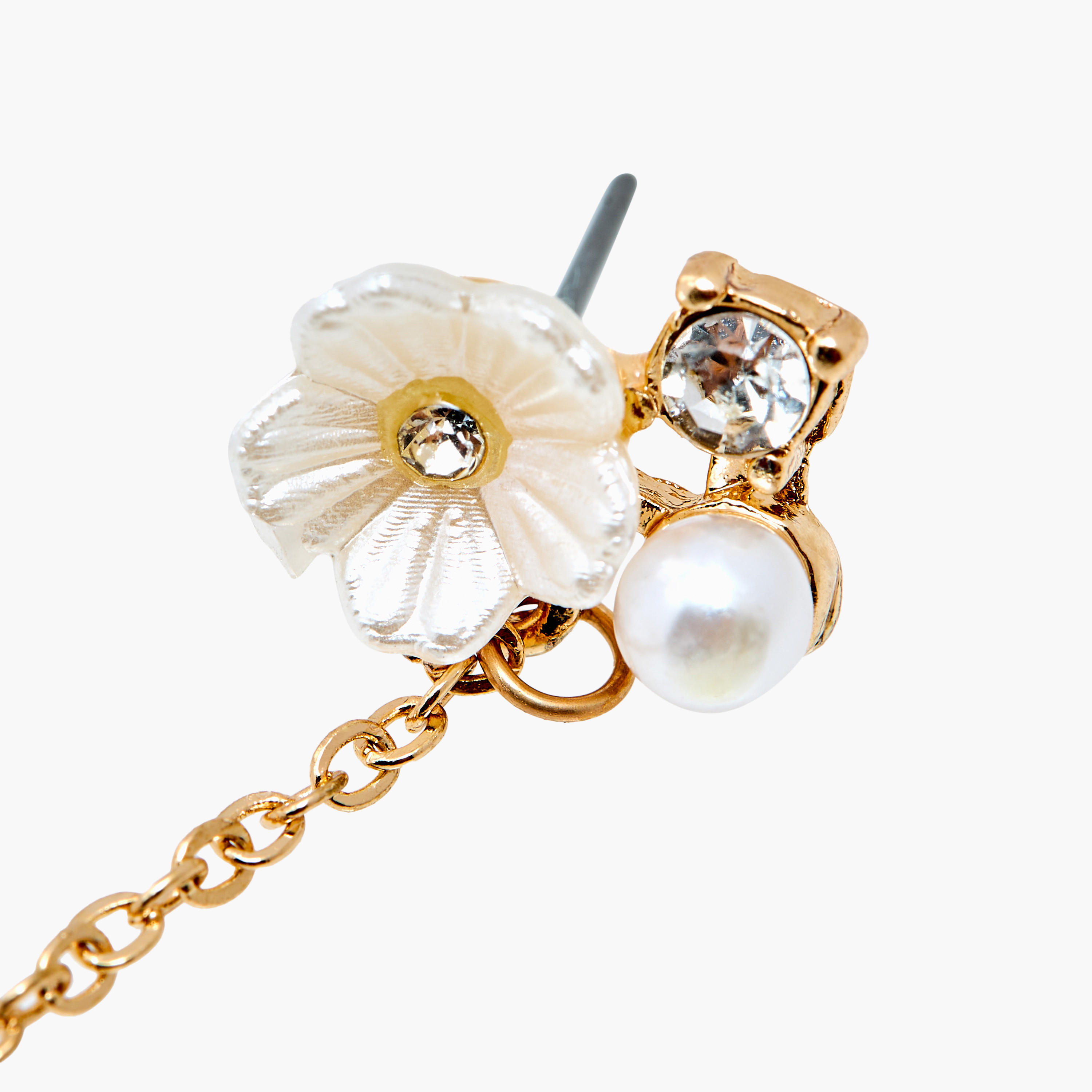 Embellished Earrings with Pushback Closure - Set of 9-women-watchesandjewellery-jewellery-earrings-image-4