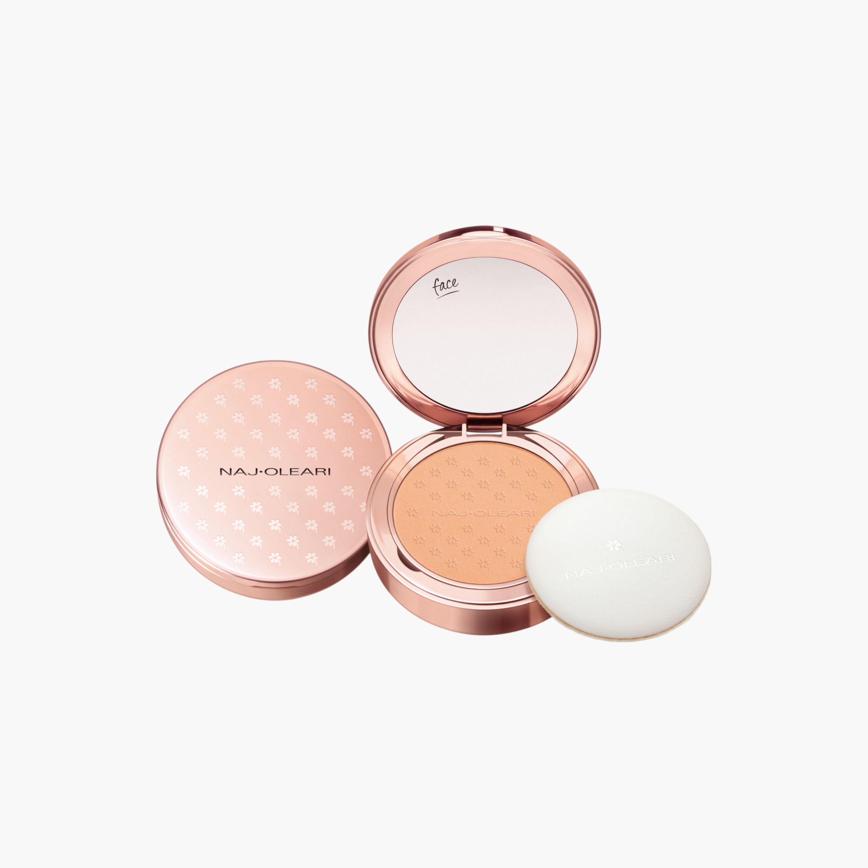 Naj Oleari Skin Caress Pressed Powder - 9.5 gms-beautyandpersonalcare-makeup-face-facepowders-image-1