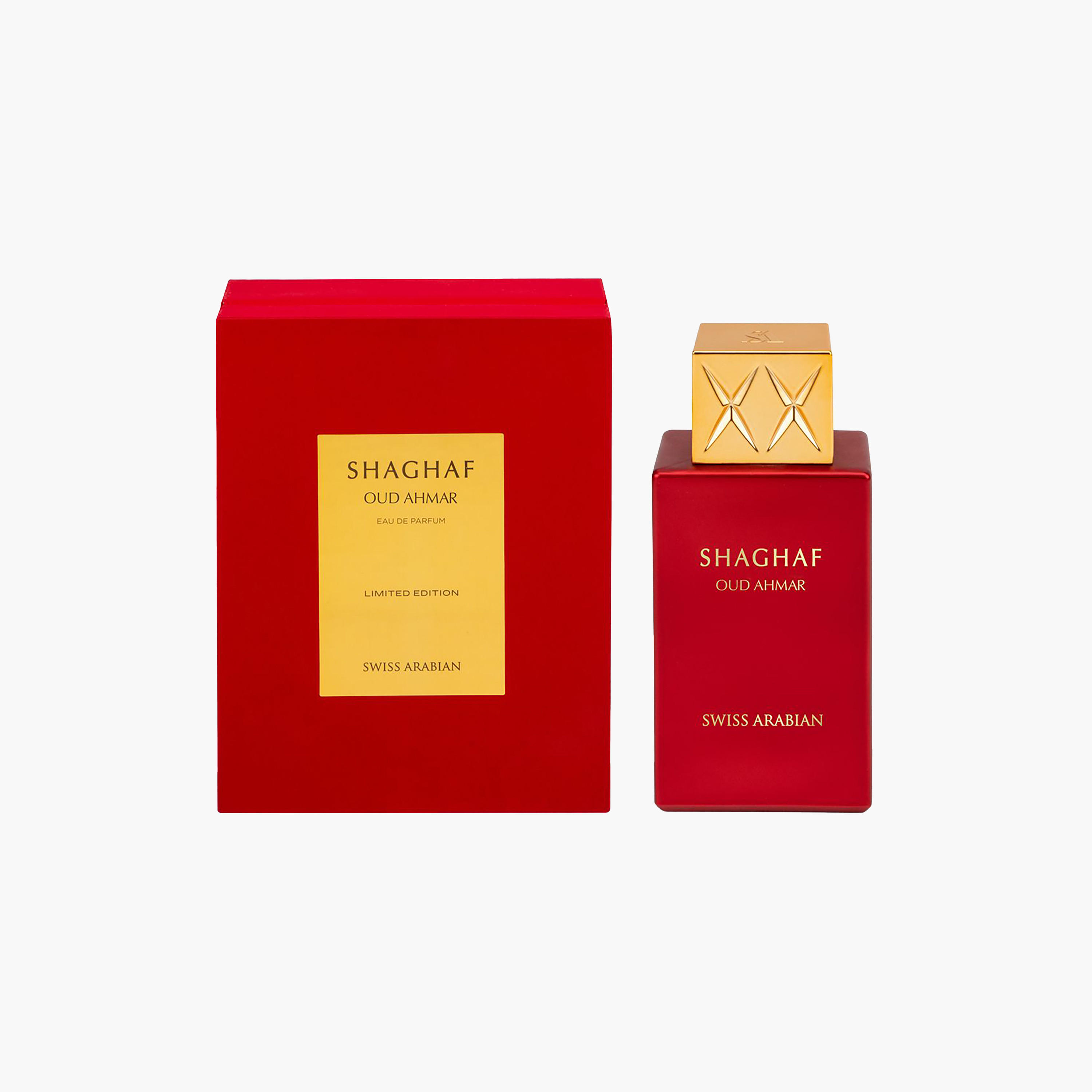 Swiss Arabian Shaghaf Oud Ahmar Eau de Parfum for Men - 75 ml-beautyandpersonalcare-fragrance-unisex-image-2
