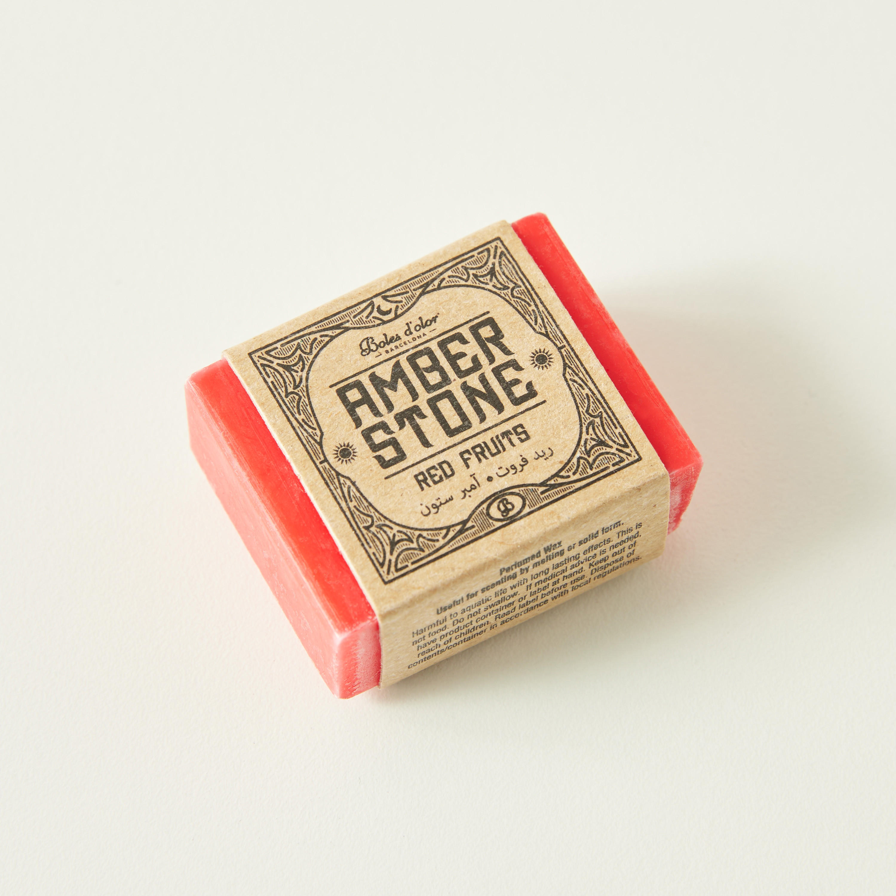 Boles d' Olor Amber Stone Red Fruits Wax Melt-household-homefragrance-potpourri-image-2