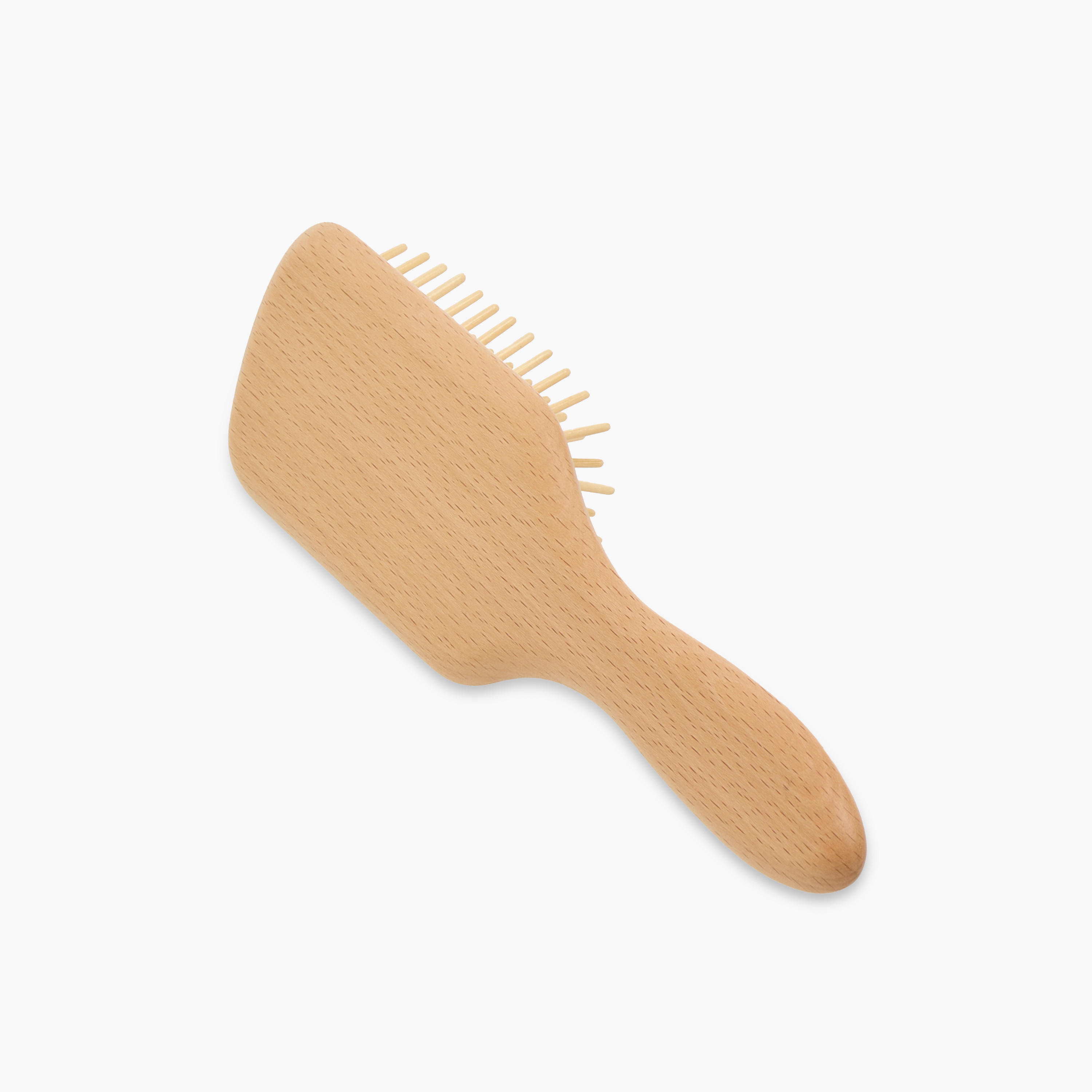 طقم مشط وفرشاة شعر خيزران لفك التشابك قطعتين من جلو-beautyandpersonalcare-hair-stylingtools-hairbrushesandcombs-image-4