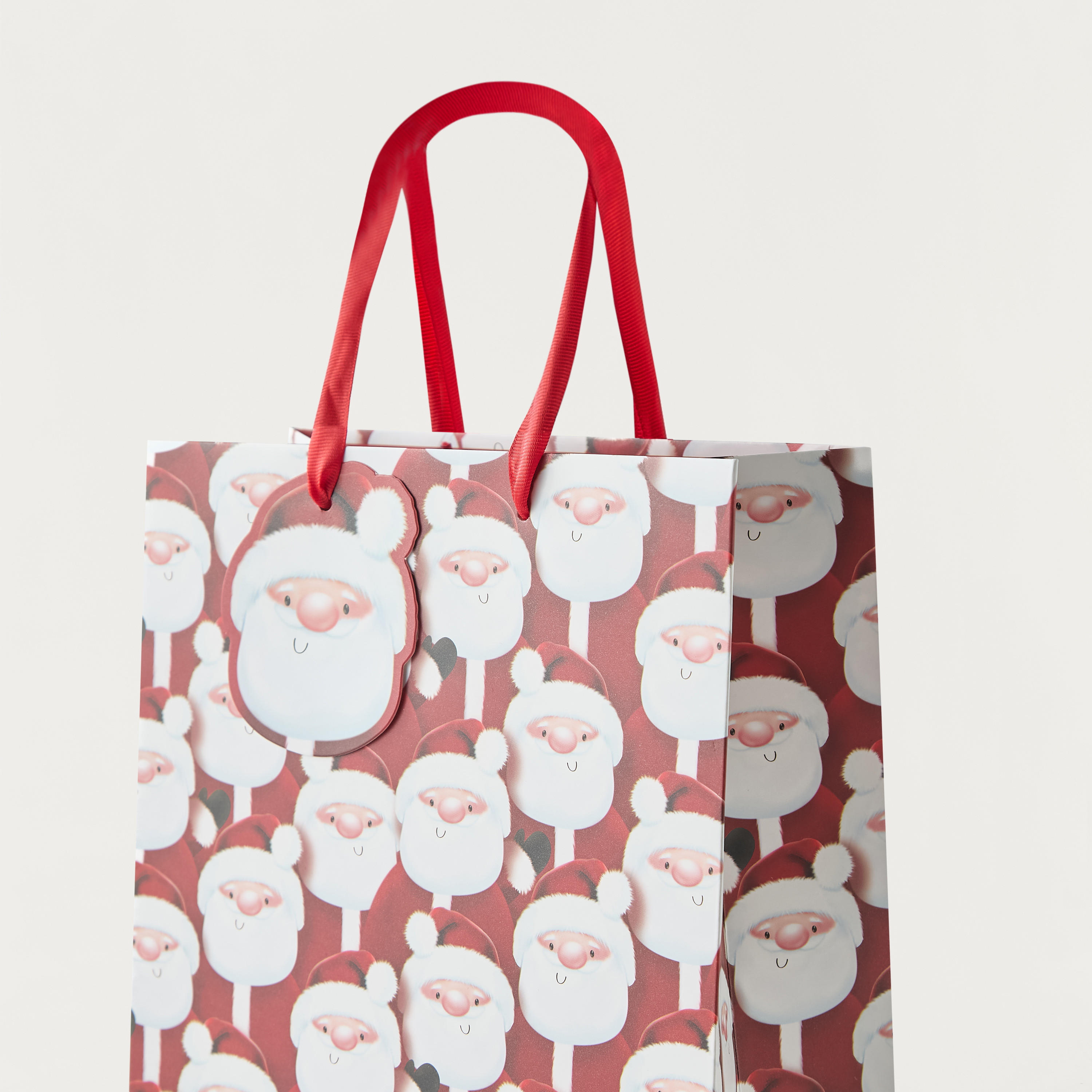 Eurowrap Santa Claus Print Paper Gift Bag - Large-household-giftingaccessories-giftings-image-3