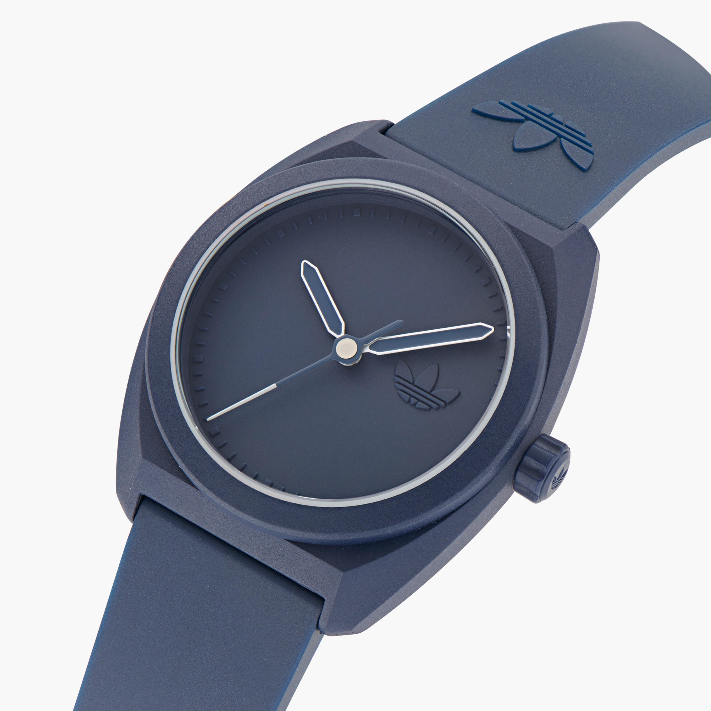 Adidas Blue Analog Bio-Based PU Watch | AOST24051 | 42 MM-men-watchesandjewellery-watches-image-2