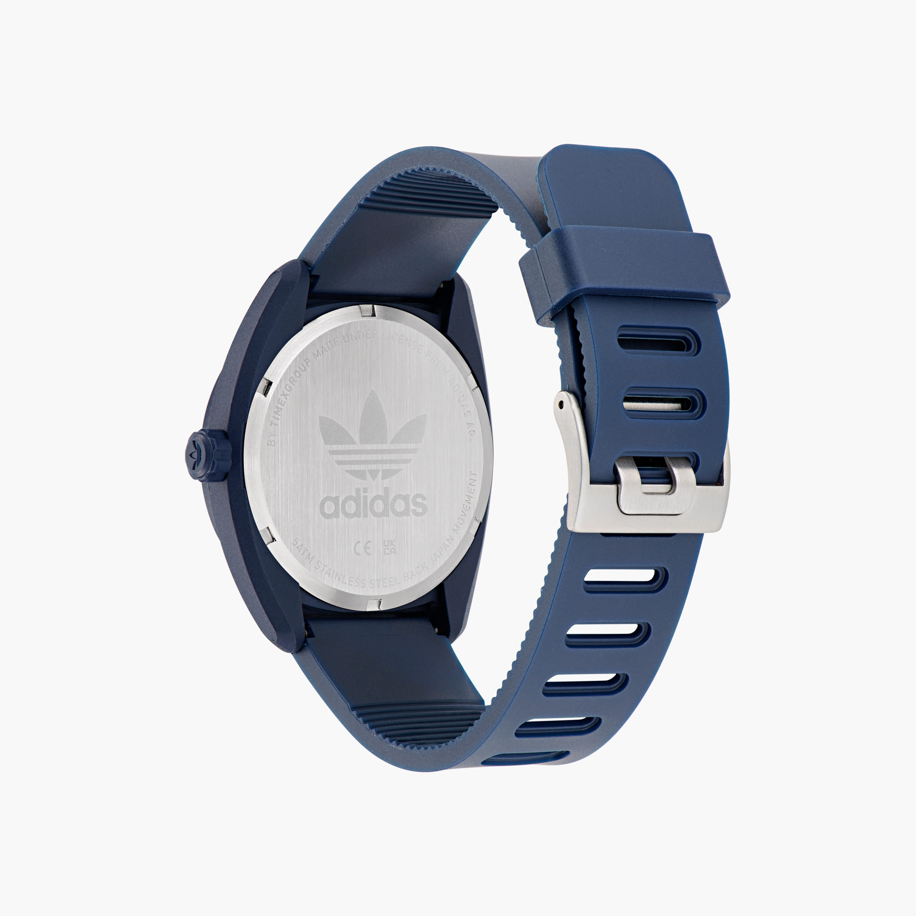 Adidas Blue Analog Bio-Based PU Watch | AOST24051 | 42 MM-men-watchesandjewellery-watches-image-3