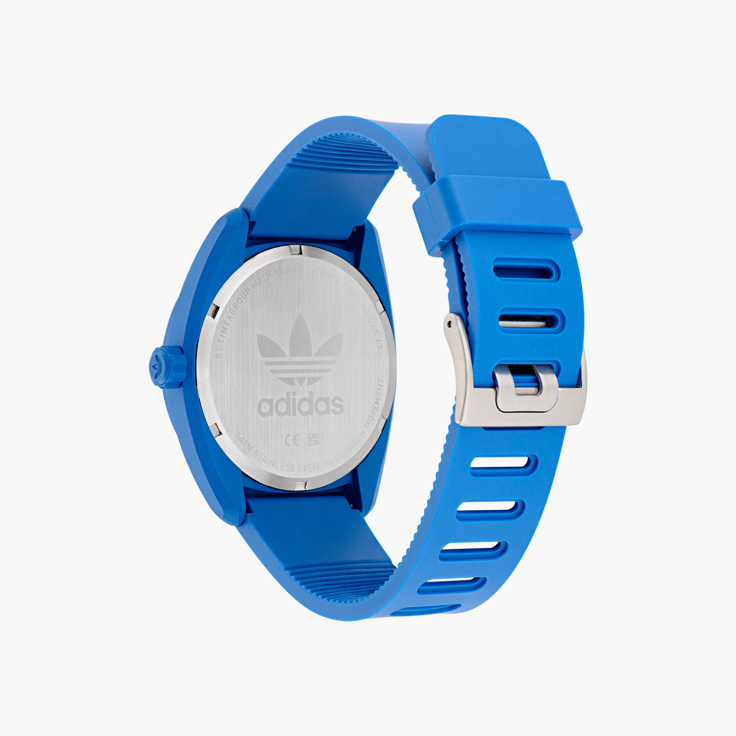 Adidas Blue Analog Bio-Based PU Watch | AOST24051 | 42 MM-men-watchesandjewellery-watches-image-8