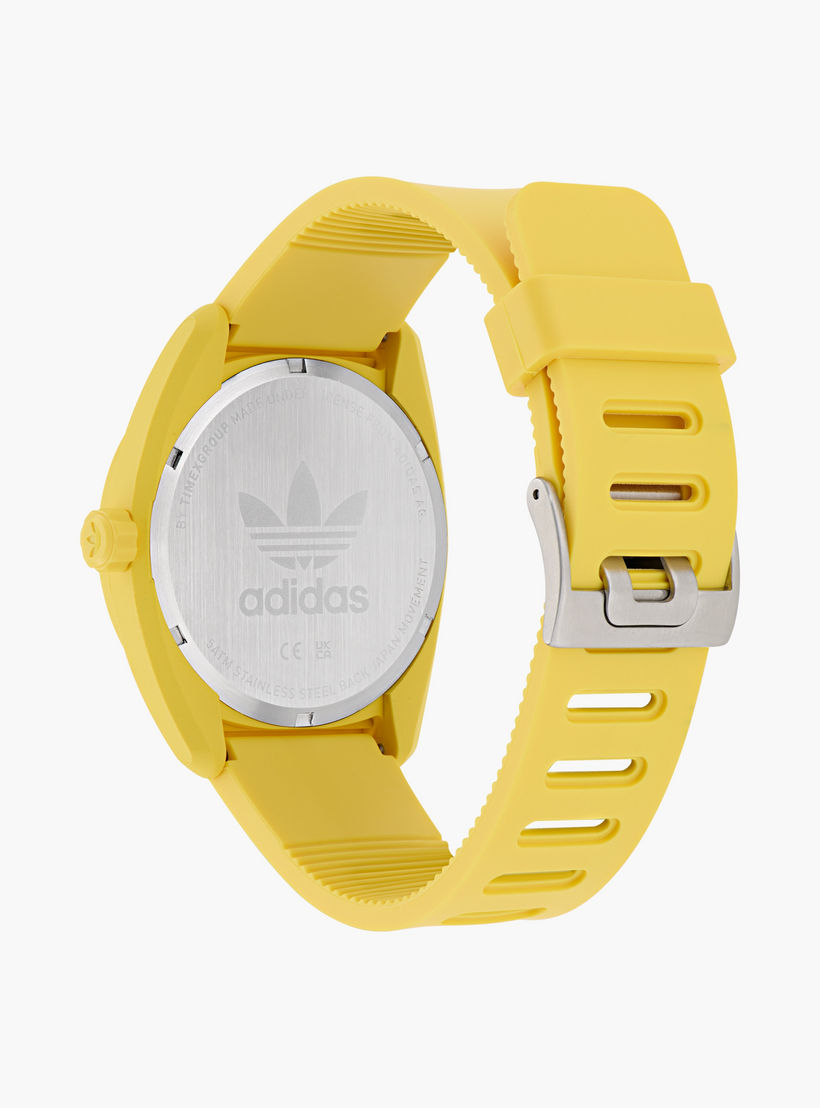 Adidas Blue Analog Bio-Based PU Watch | AOST24051 | 42 MM-men-watchesandjewellery-watches-image-3