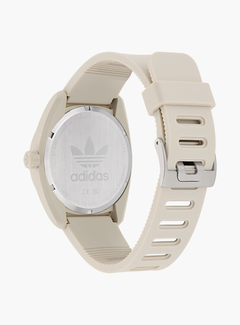 Adidas Blue Analog Bio-Based PU Watch | AOST24051 | 42 MM-men-watchesandjewellery-watches-image-3