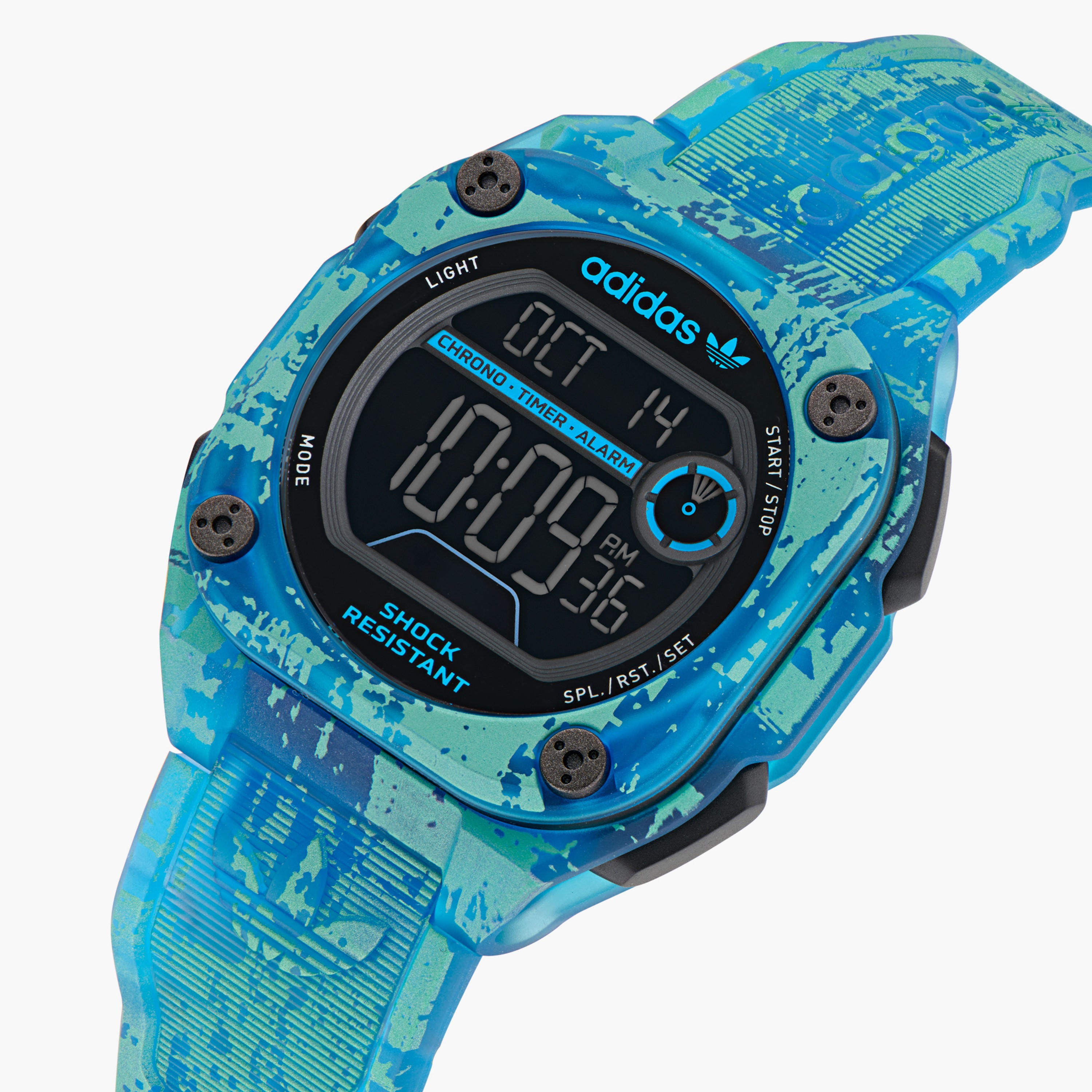 Adidas Men's 45 MM Blue Digital Resin Watch | AOST24077-men-watchesandjewellery-watches-image-2