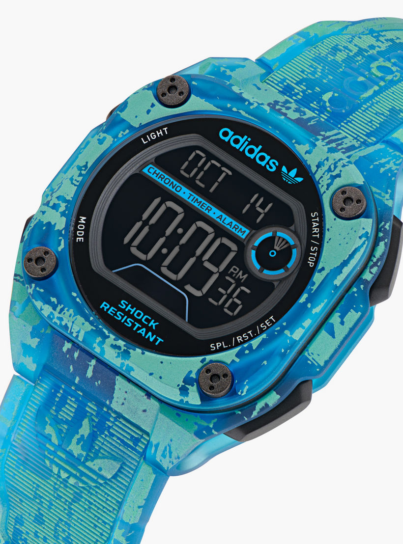 Adidas Men's 45 MM Blue Digital Resin Watch | AOST24077-men-watchesandjewellery-watches-image-2