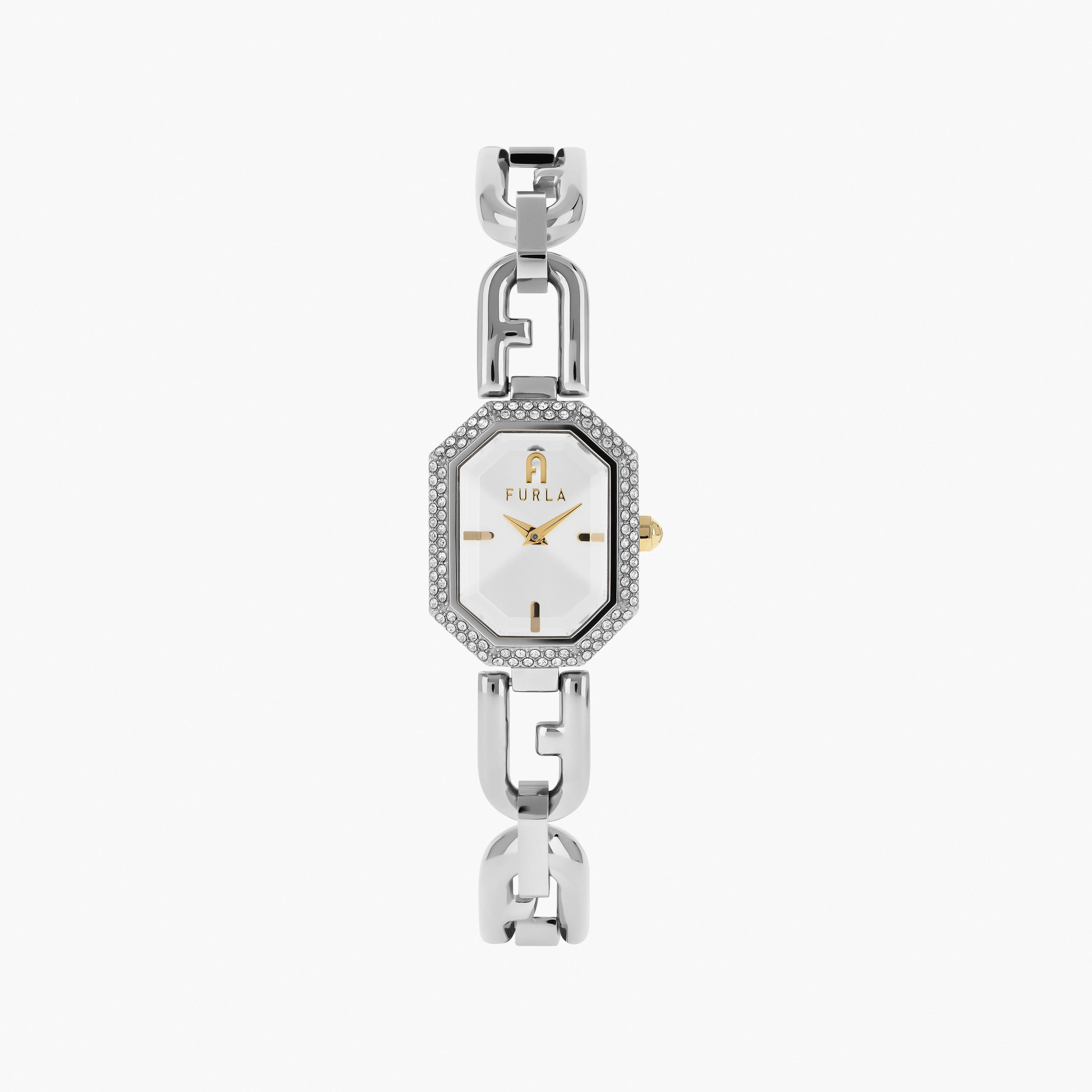ساعة أنالوج فضية ذات ستانلس ستيل مع 22 مم من فورلا للنساء | WW00044008L1-women-watchesandjewellery-watches-image-1