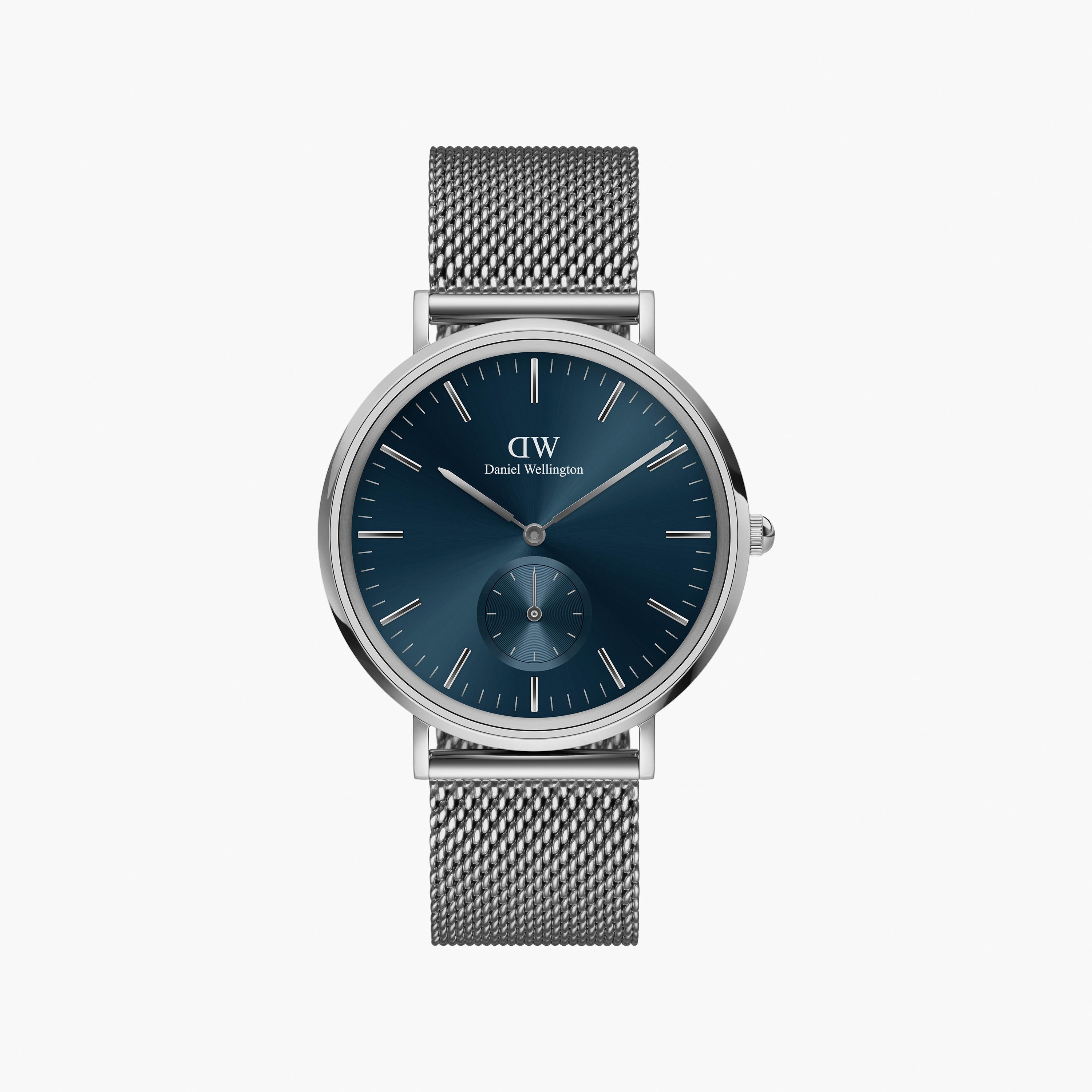 Daniel Wellington Men's 40 MM Silver Analog Stainless Steel Watch | DW00100710-men-watchesandjewellery-watches-image-1