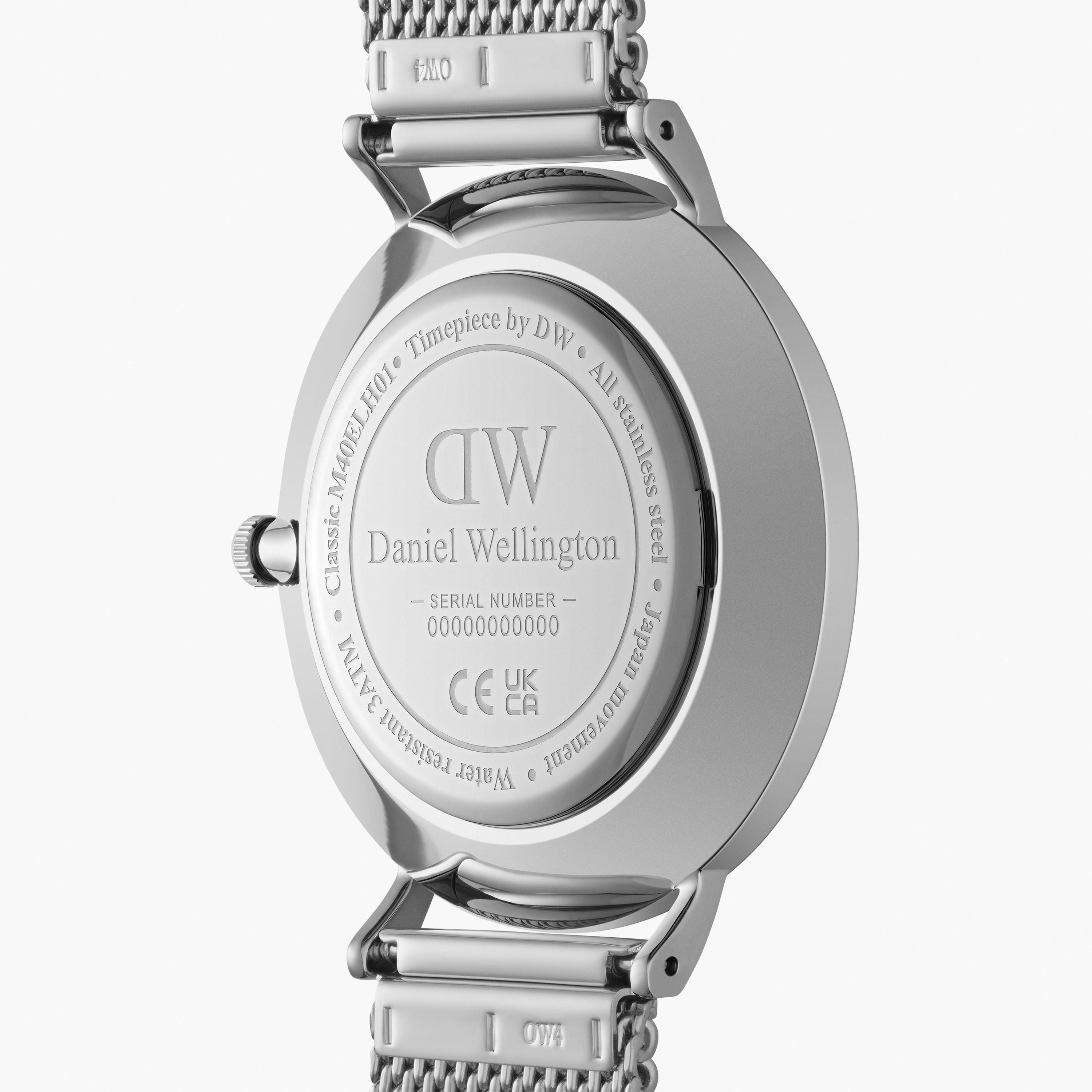 Daniel Wellington Men's 40 MM Silver Analog Stainless Steel Watch | DW00100710-men-watchesandjewellery-watches-image-3