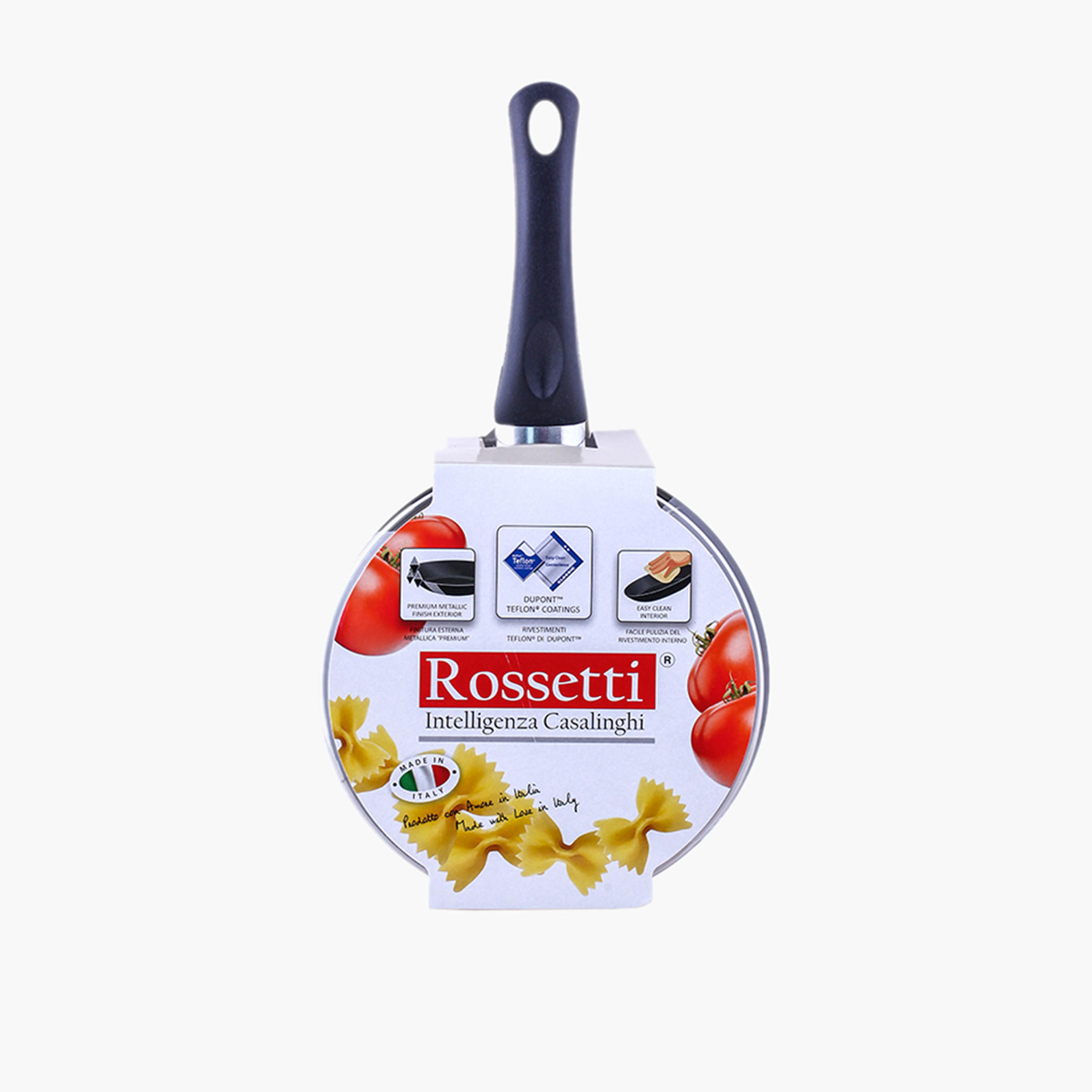 Rossetti Milano Aluminium Saucepan - 18 cm-household-kitchen-cookware-potsandpans-image-1