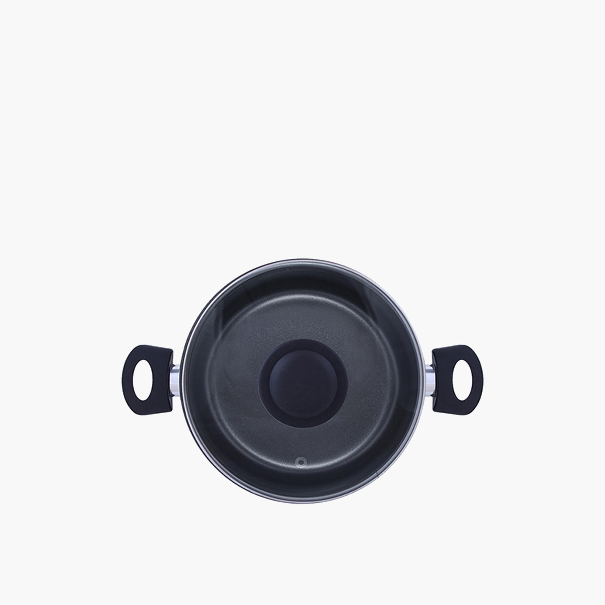 كسرولة ألومنيوم بغطاء زجاجي  ميلانو من روسيتي- 24 سم-household-kitchen-cookware-potsandpans-image-3