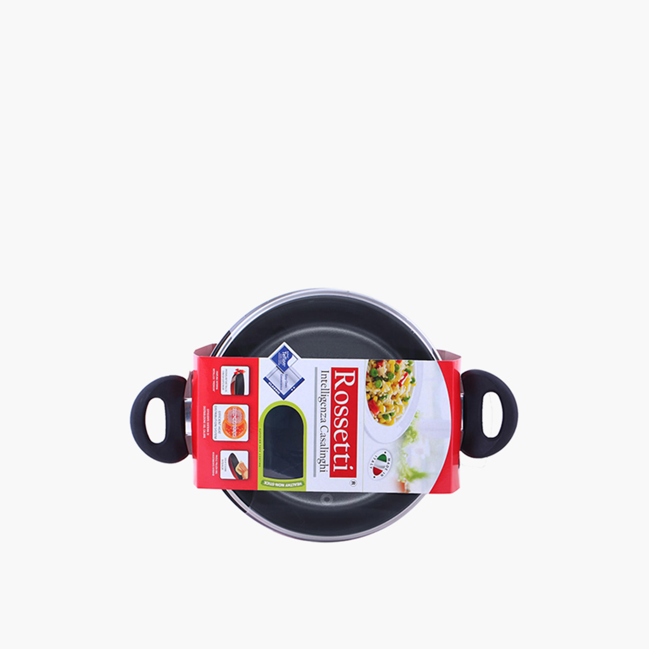 كسرولة ألومنيوم بغطاء روسو من روسيتي- 20 سم-household-kitchen-cookware-potsandpans-image-2