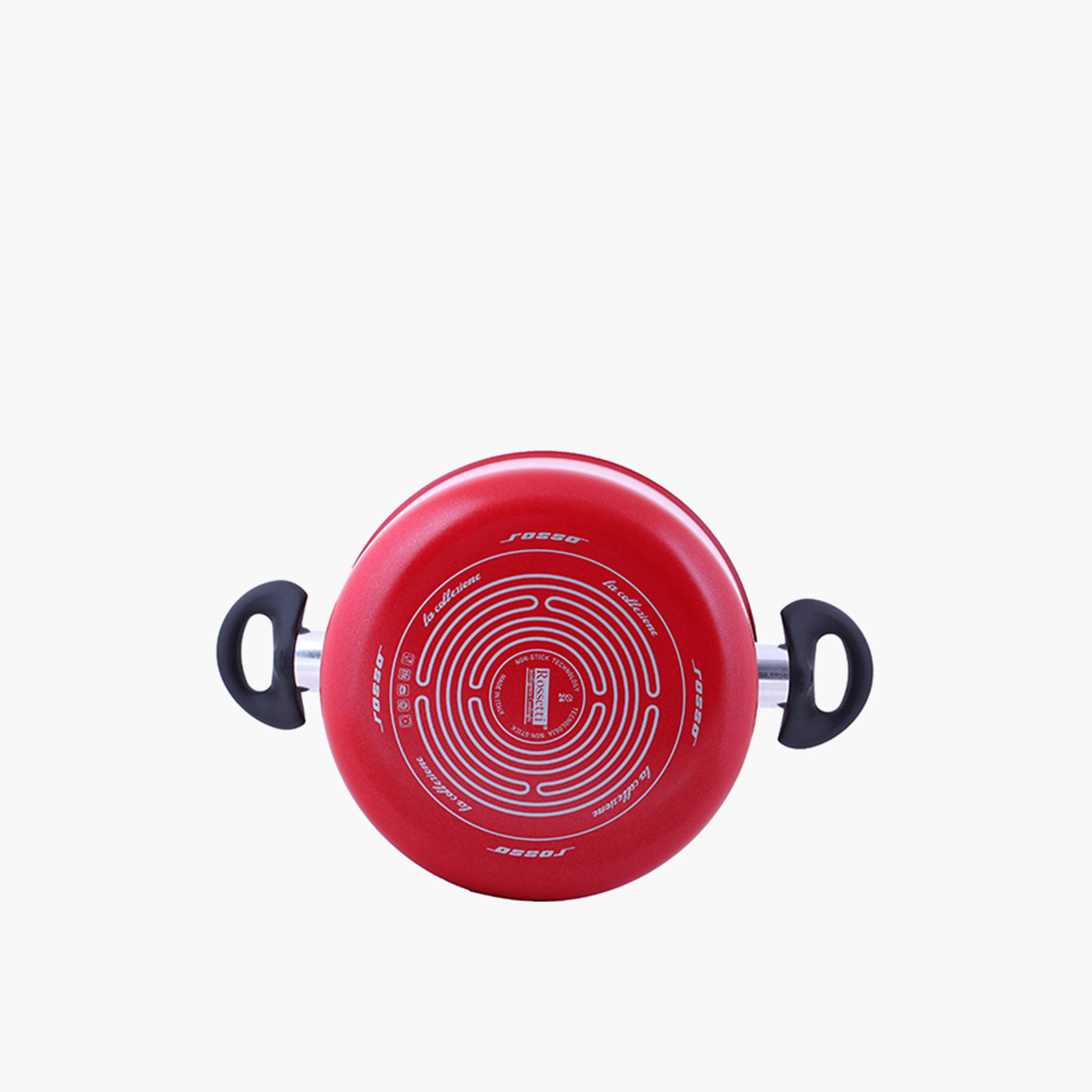 Rossetti Aluminium Casserole with Glass Lid - 24 cm-household-kitchen-cookware-potsandpans-image-4