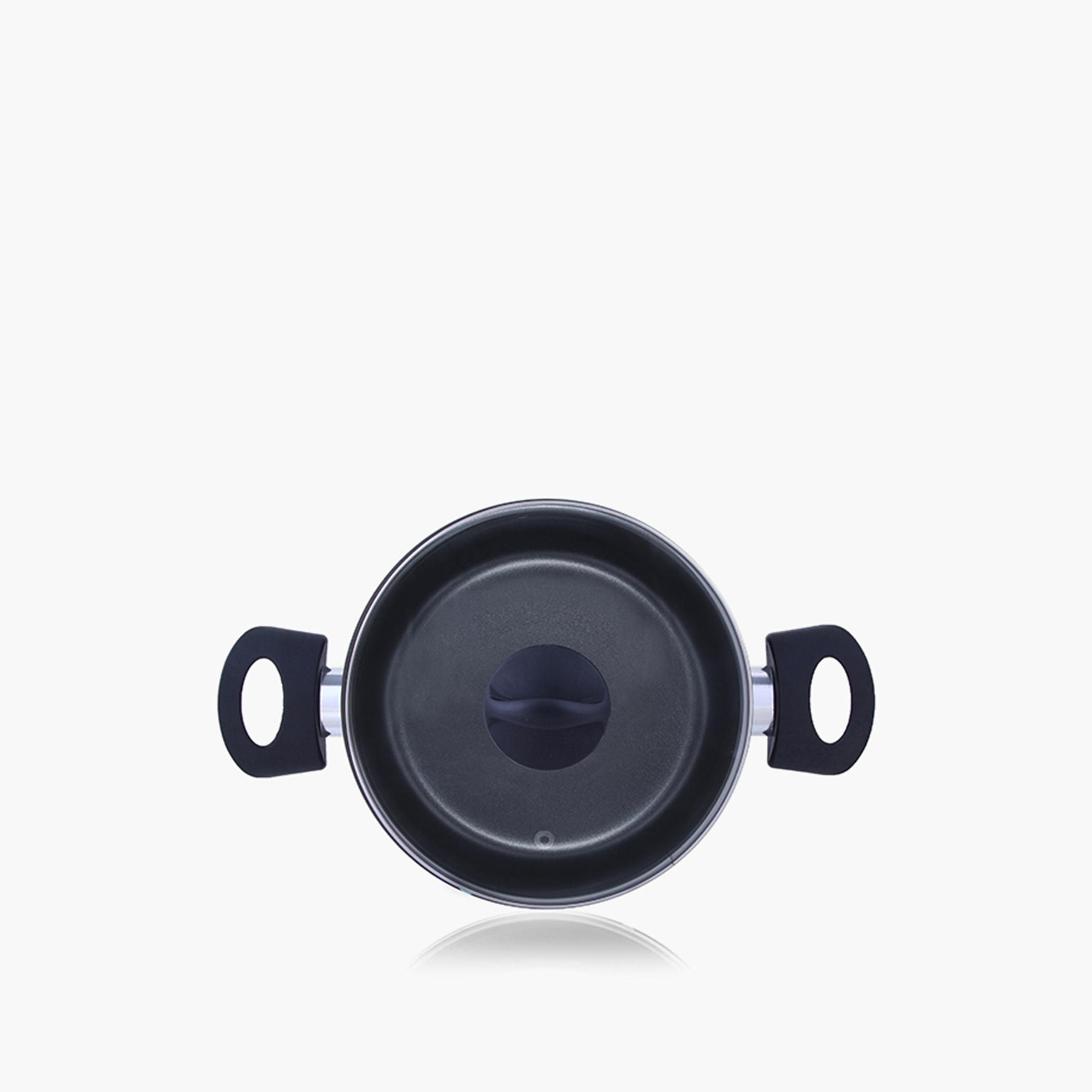 قدر ألومنيوم بغطاء زجاجي روسو من روسيتي - 30 سم-household-kitchen-cookware-potsandpans-image-3