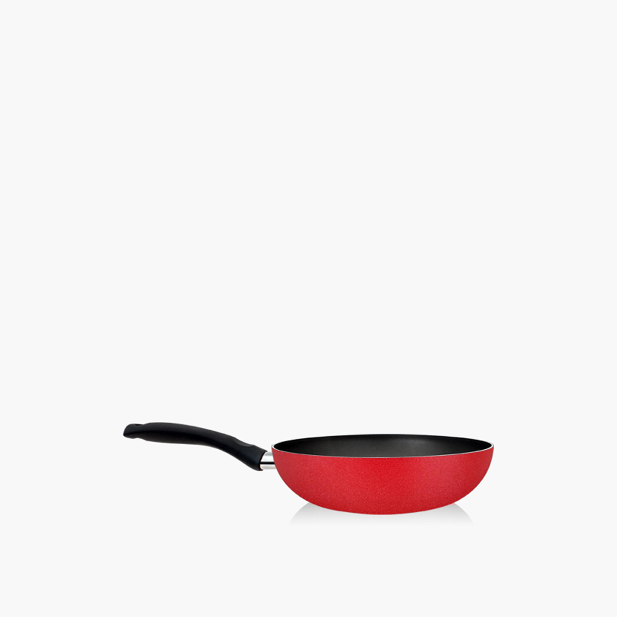 Rossetti Rosso Aluminium Wok - 24 cm-household-kitchen-cookware-potsandpans-image-4