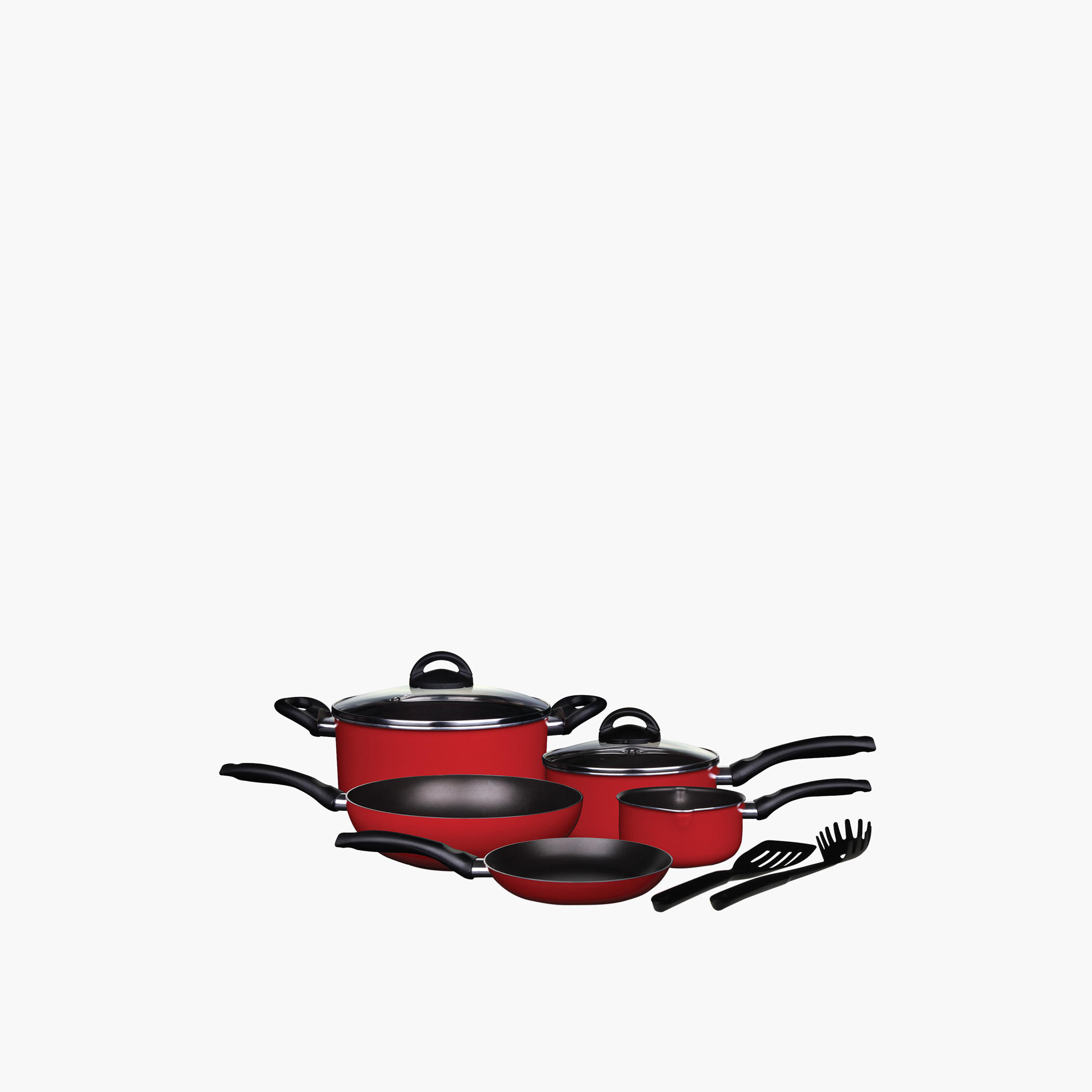 Rossetti Rosso 9-Piece Cookware Set-household-kitchen-cookware-cookwareandsets-image-1