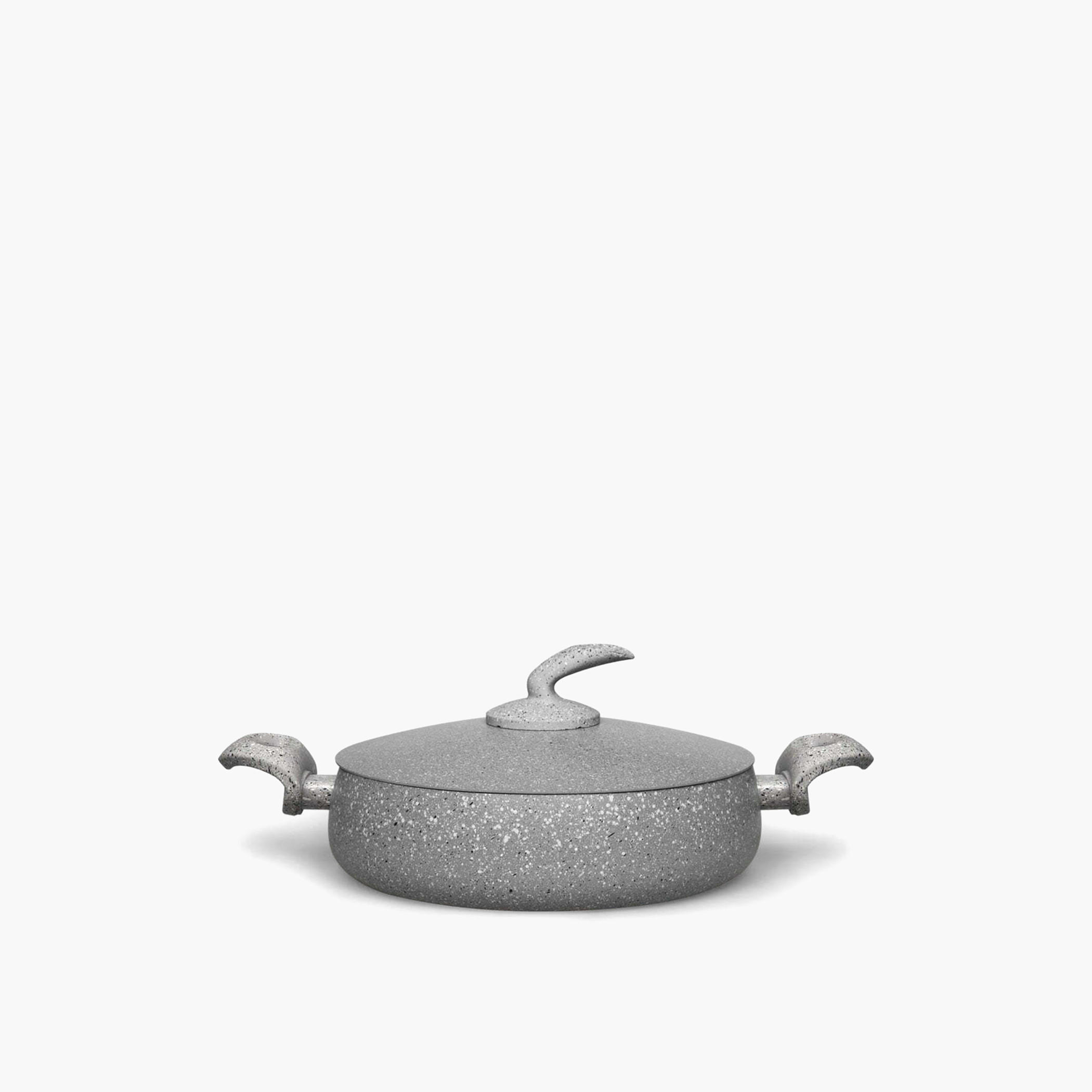 Rossetti Elementi Natura Porcelain Enamel Casserole with Lid - 28 cms-household-kitchen-cookware-cookwareandsets-image-1