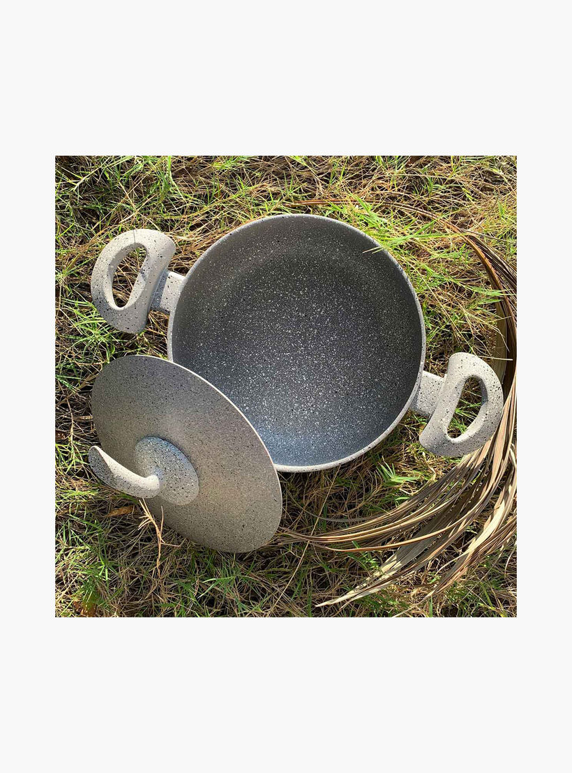 Rossetti Elementi Natura Porcelain Enamel Stock Pot - 24 cms-household-kitchen-cookware-potsandpans-image-2