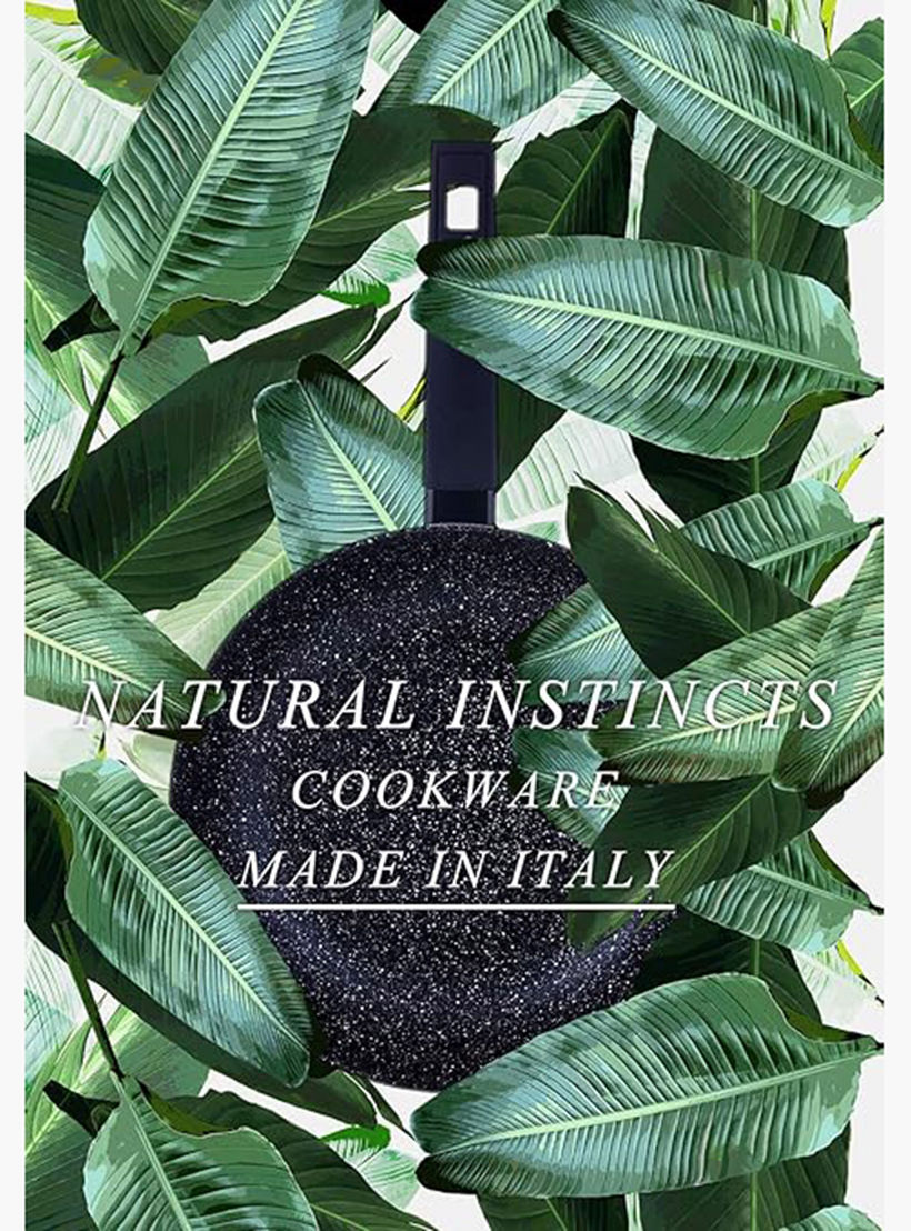 Rossetti Elementi Natura Porcelain Enamel Stock Pot - 24 cms-household-kitchen-cookware-potsandpans-image-5