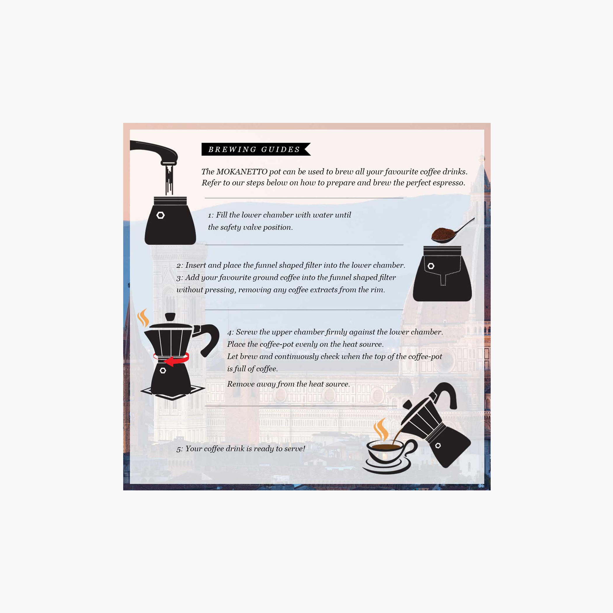 Rossetti Mokanetto 6-Cup Espresso Coffee Maker Pot-household-dining-teaandcoffee-vacuumflaskscoffeeandteapots-image-3