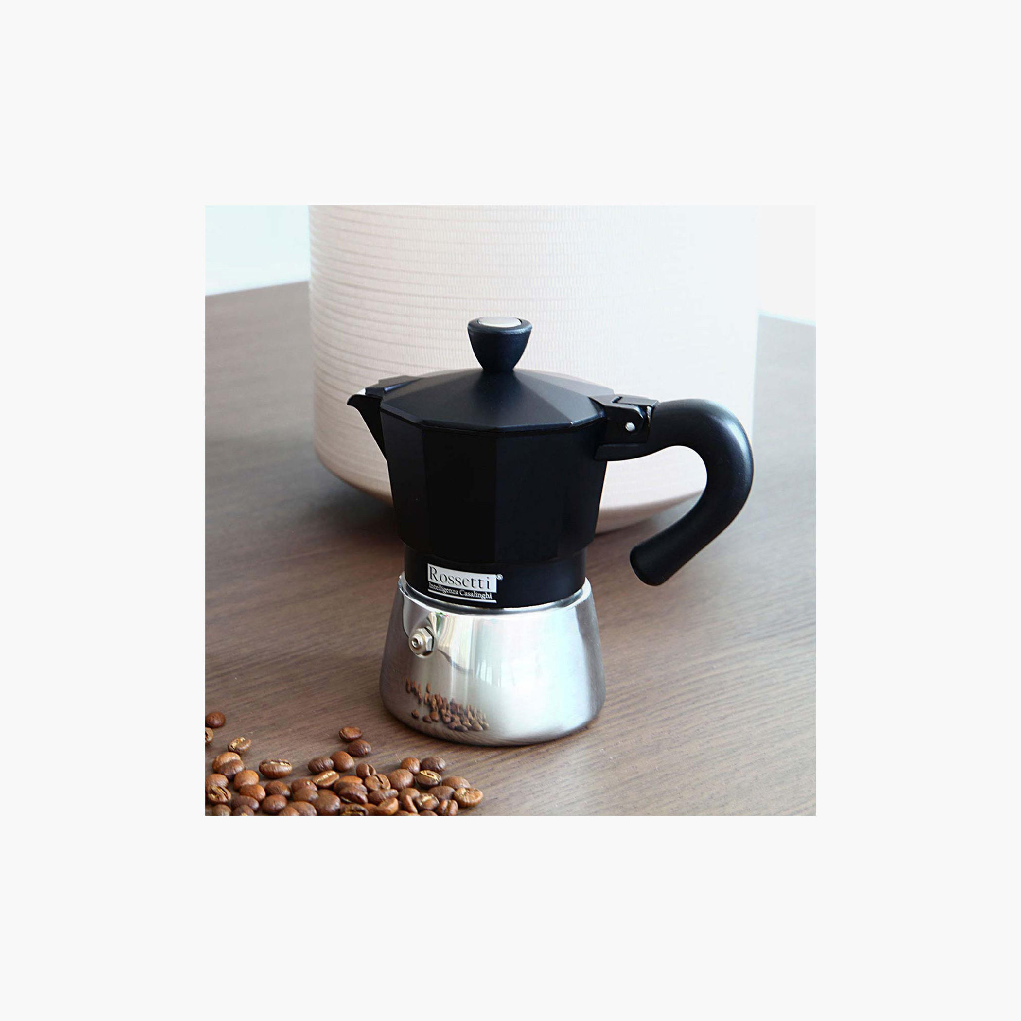 Rossetti Mio Moka 3-Cup Espresso Coffee Maker Pot-household-dining-teaandcoffee-vacuumflaskscoffeeandteapots-image-1