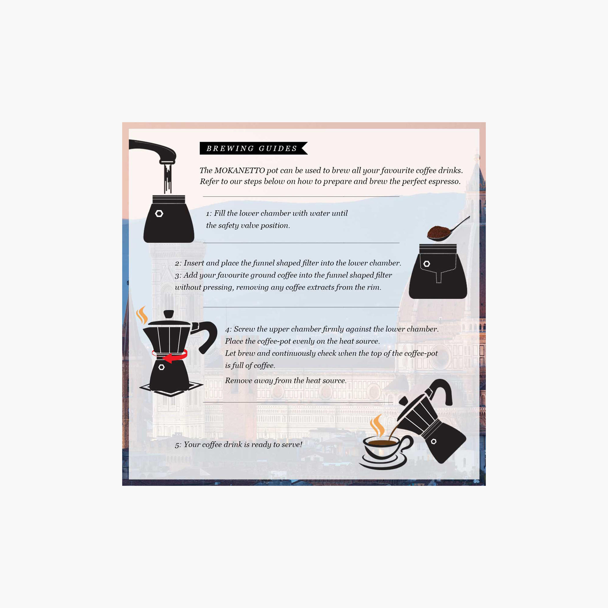 Rossetti Mio Moka 3-Cup Espresso Coffee Maker Pot-household-dining-teaandcoffee-vacuumflaskscoffeeandteapots-image-3