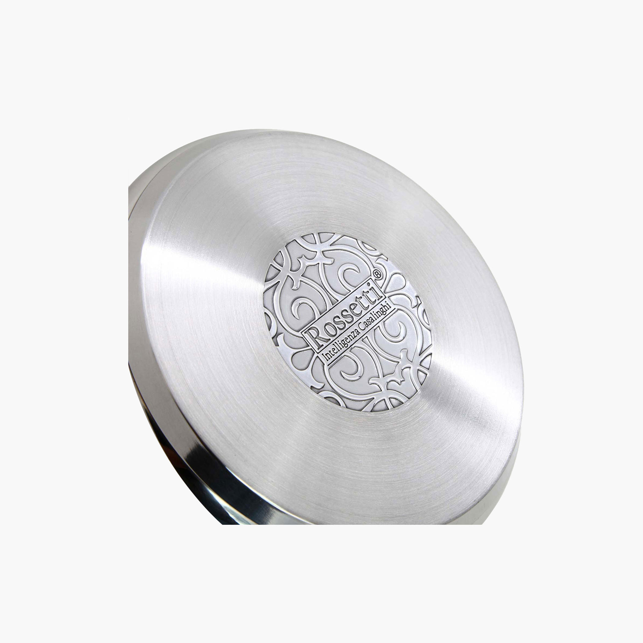 Rossetti Agostini Stainless Steel Sauce Pan with Glass Lid - 20 cms-household-kitchen-cookware-potsandpans-image-2