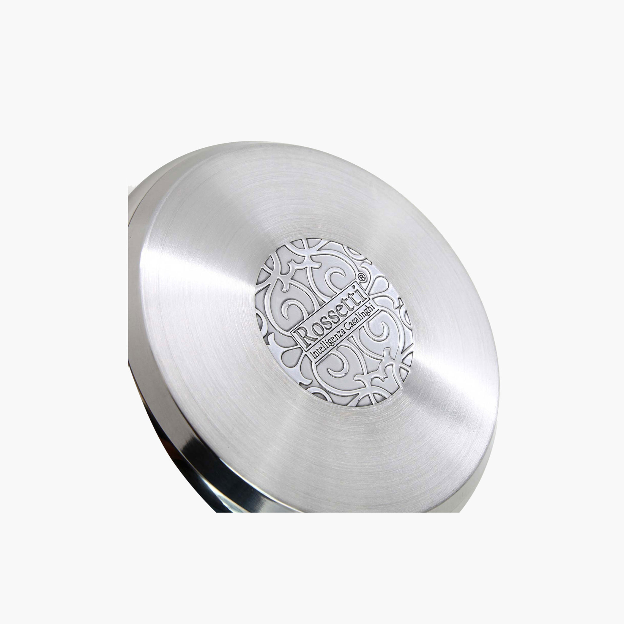 Rossetti Agostini Stainless Steel Frying Pan - 24 cms-household-kitchen-cookware-potsandpans-image-2