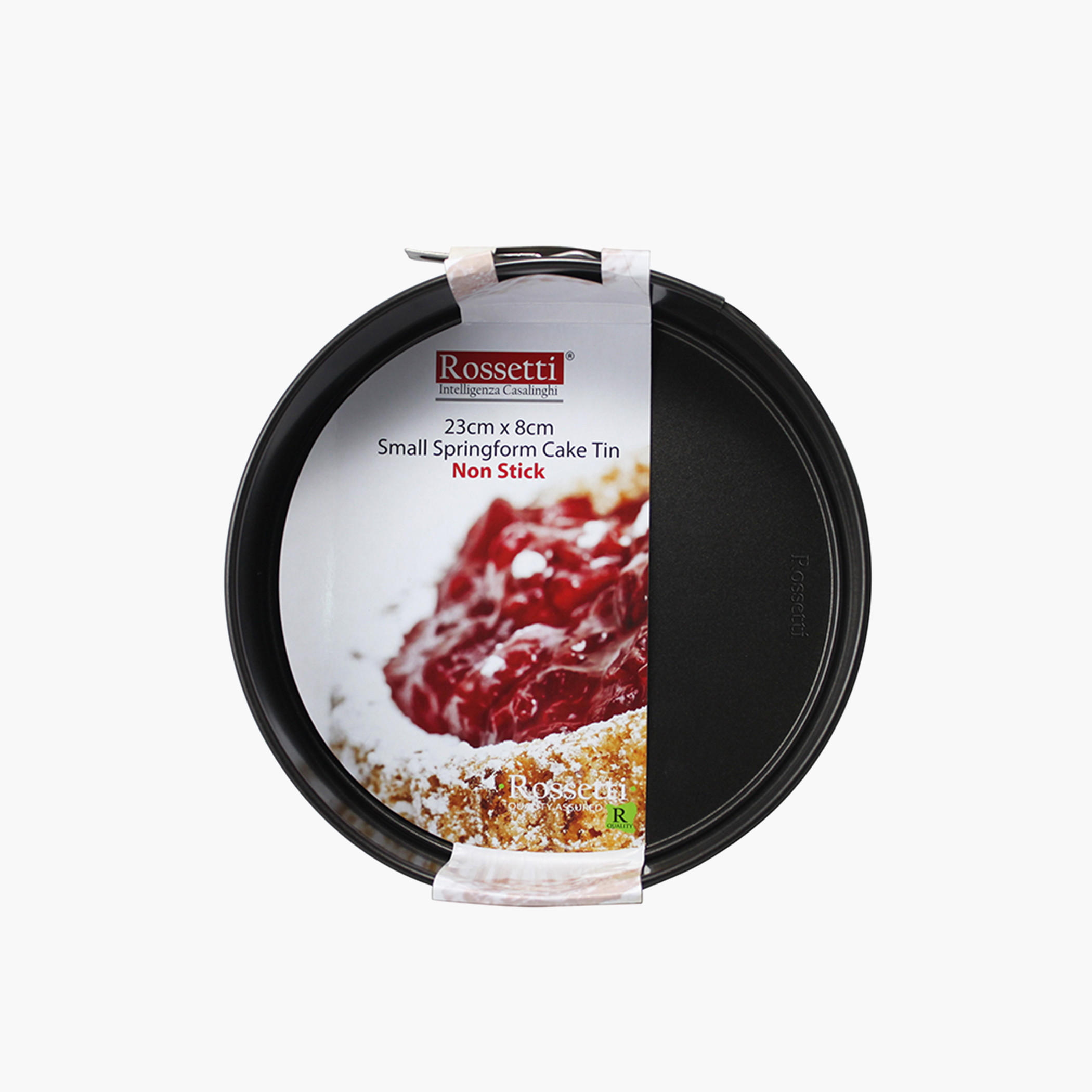 Rossetti Non-Stick Springform Cake Tin - 23x8 cms-household-kitchen-bakeware-bakingpansandmoulds-image-1