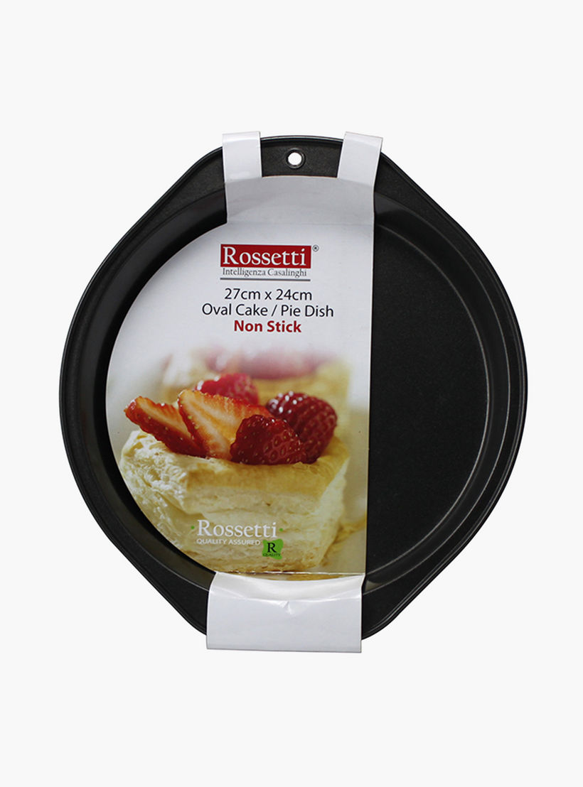 Rossetti Non-Stick Steel Cake Dish - 27x24 cms-household-kitchen-bakeware-bakingpansandmoulds-image-1