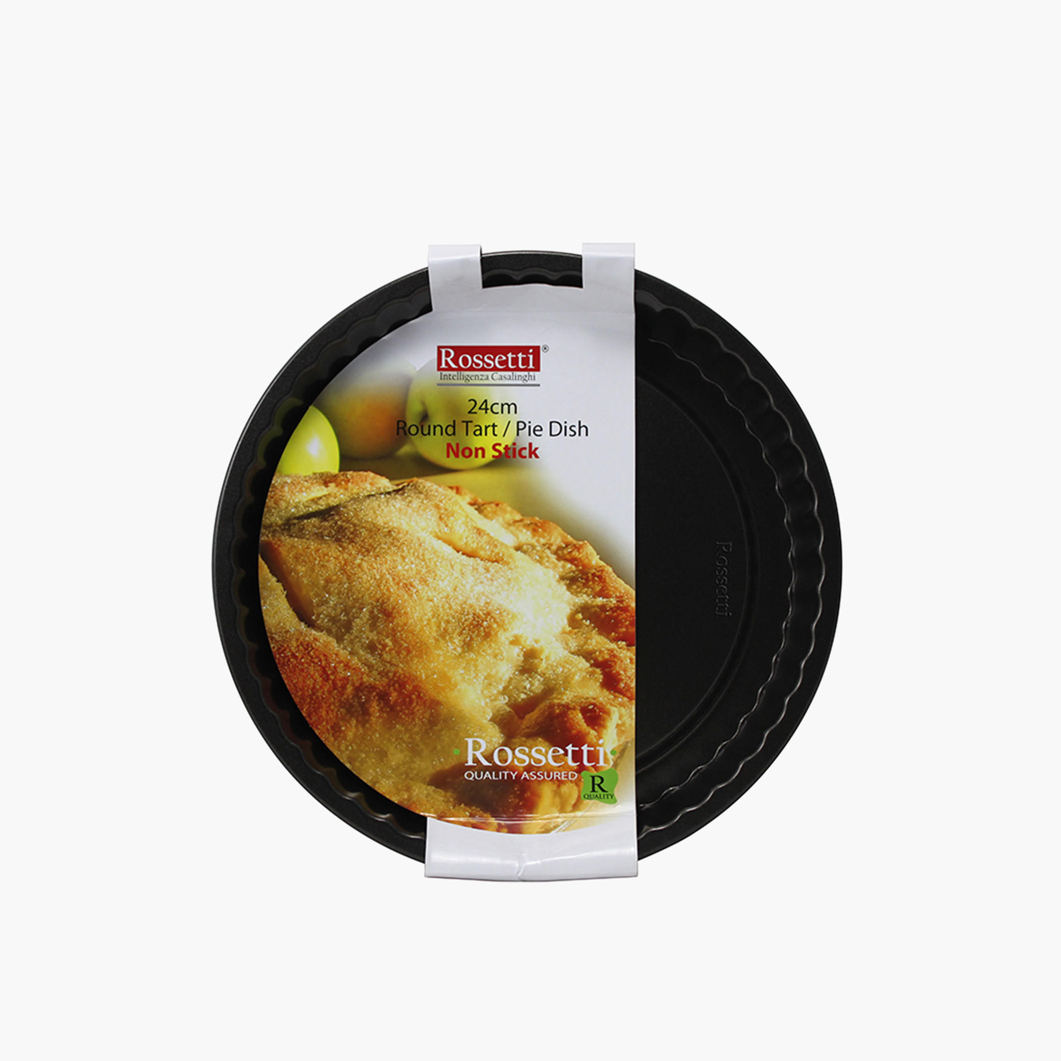صحن تارت ستيل غير لاصق من روسيتي - 24 سم-household-kitchen-bakeware-bakingdishes-image-1